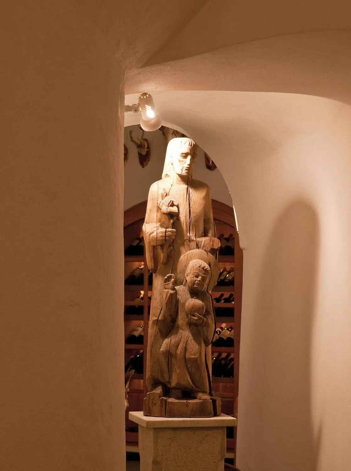 Decorative detail in Hotel-Garni Stern - bed & breakfast & more