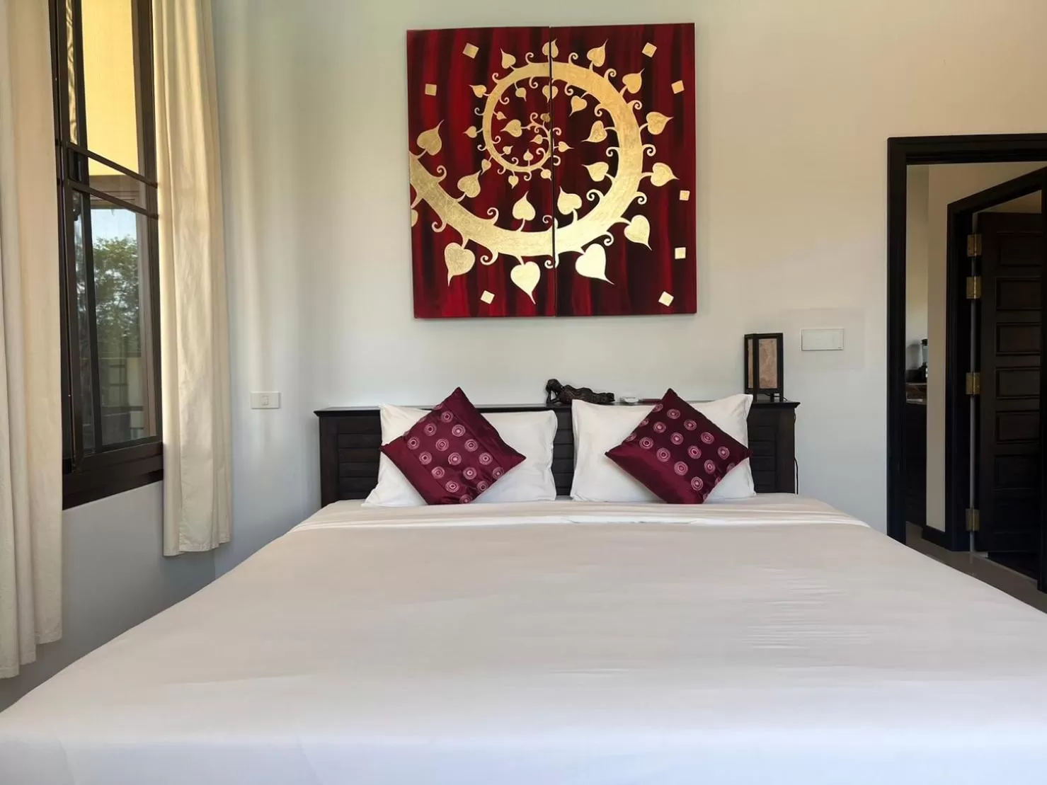Bed in ThaiLife Wellness & Meditation Resort- SHA Plus