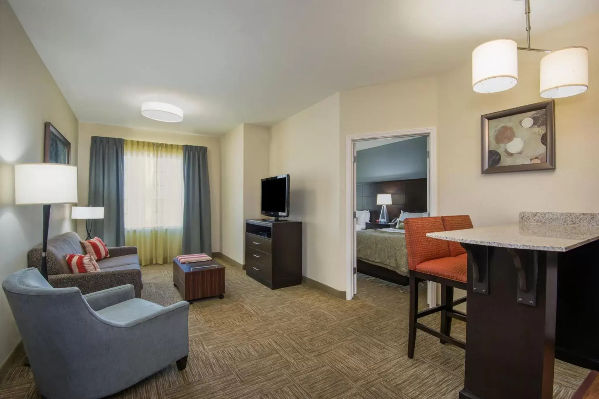 Photo of the whole room, Seating Area in Staybridge Suites Amarillo Western Crossing, an IHG Hotel