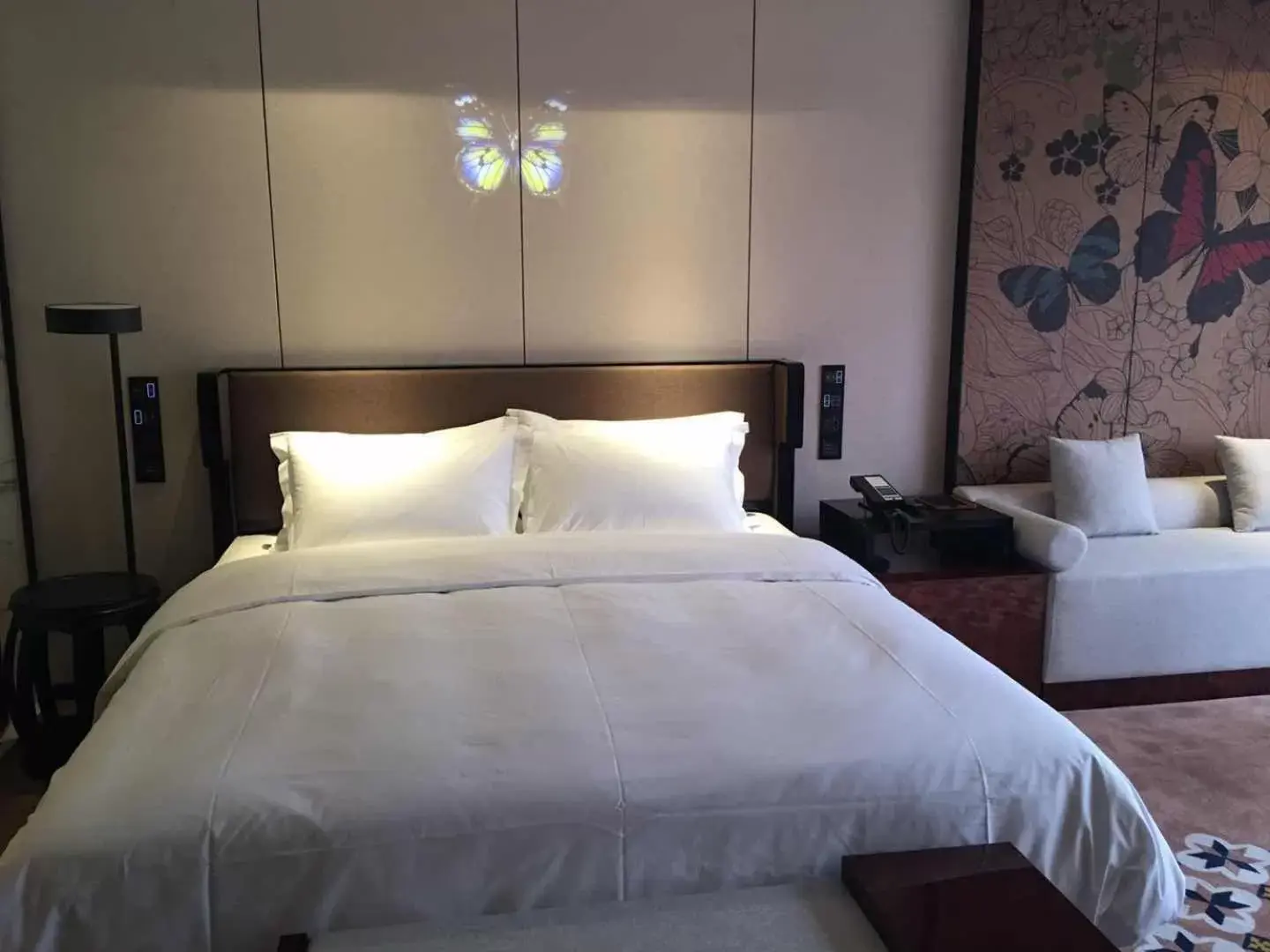 Bed in Paco Hotel Dongpu Guanghzou -Free Shuttle Bus for Canton Fair Bed in Paco Hotel Dongpu Guanghzou -Free Shuttle Bus for Canton Fair