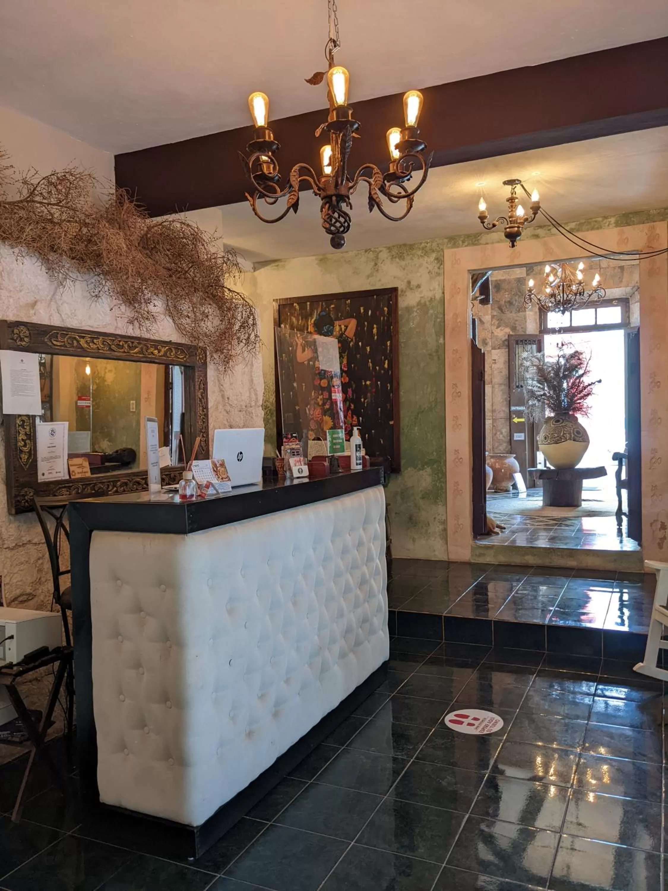 Lobby or reception in Casa Aluxes Hotel