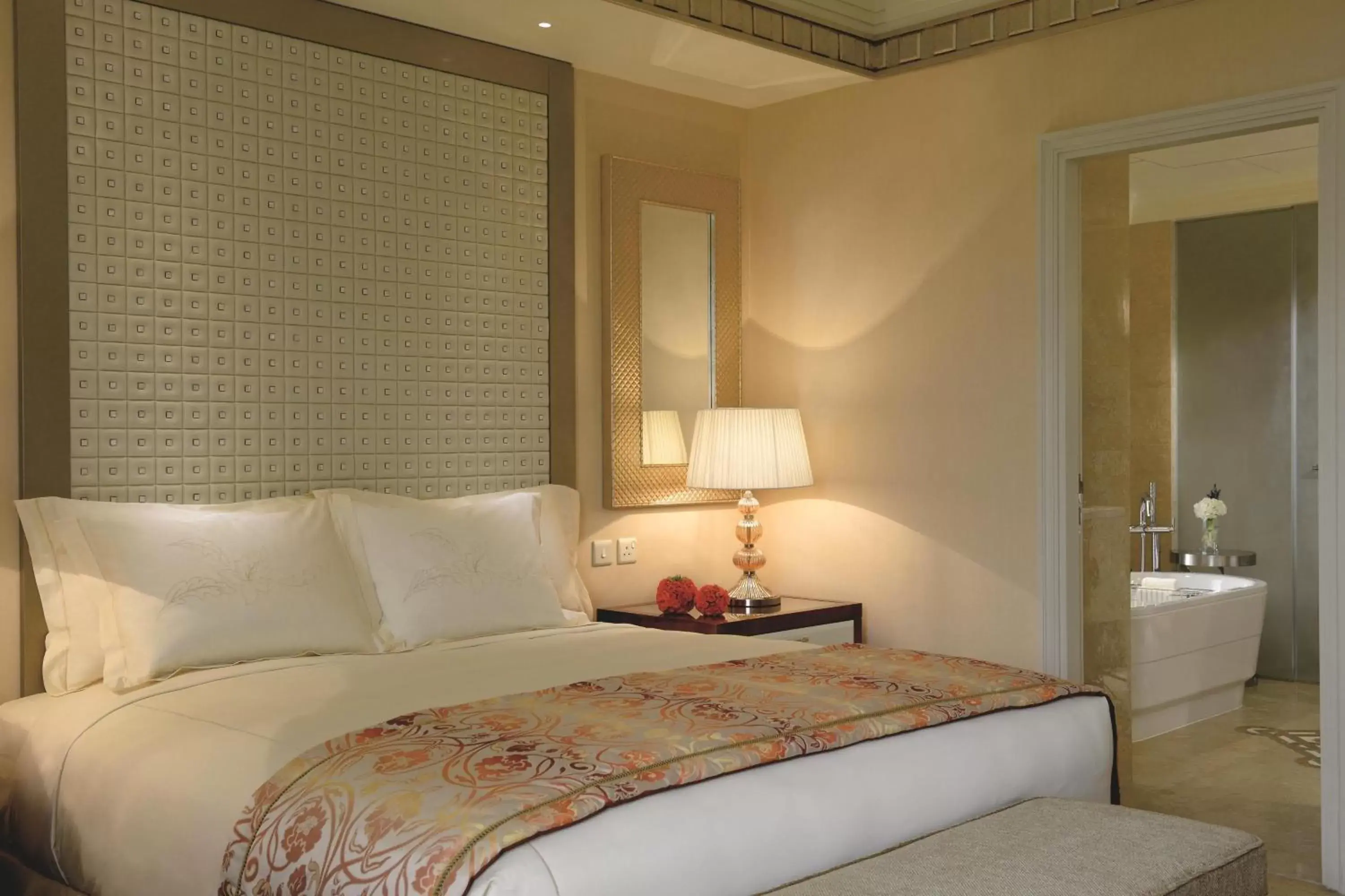 Bedroom, Bed in The Ritz-Carlton Abu Dhabi, Grand Canal