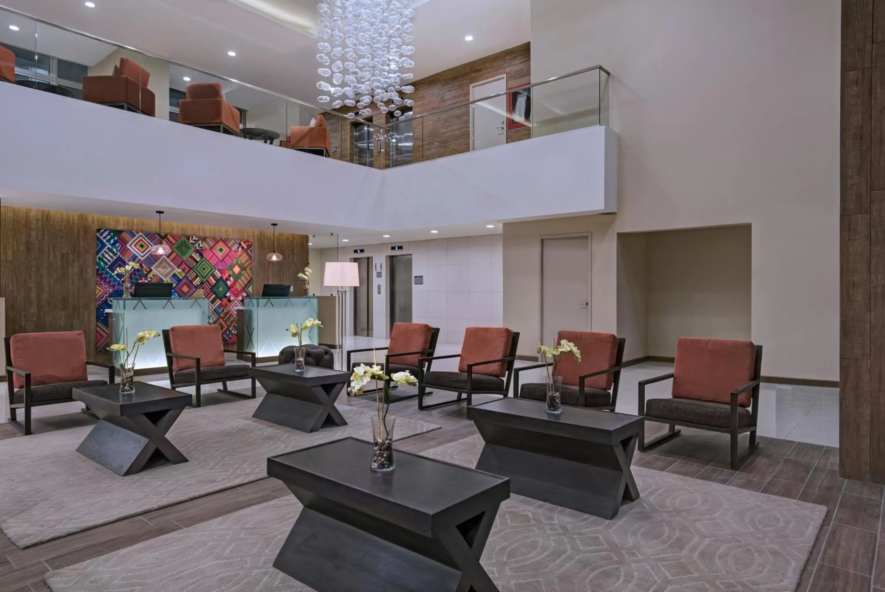 Lobby or reception in LATAM HOTEL Plaza Pradera Quetzaltenango
