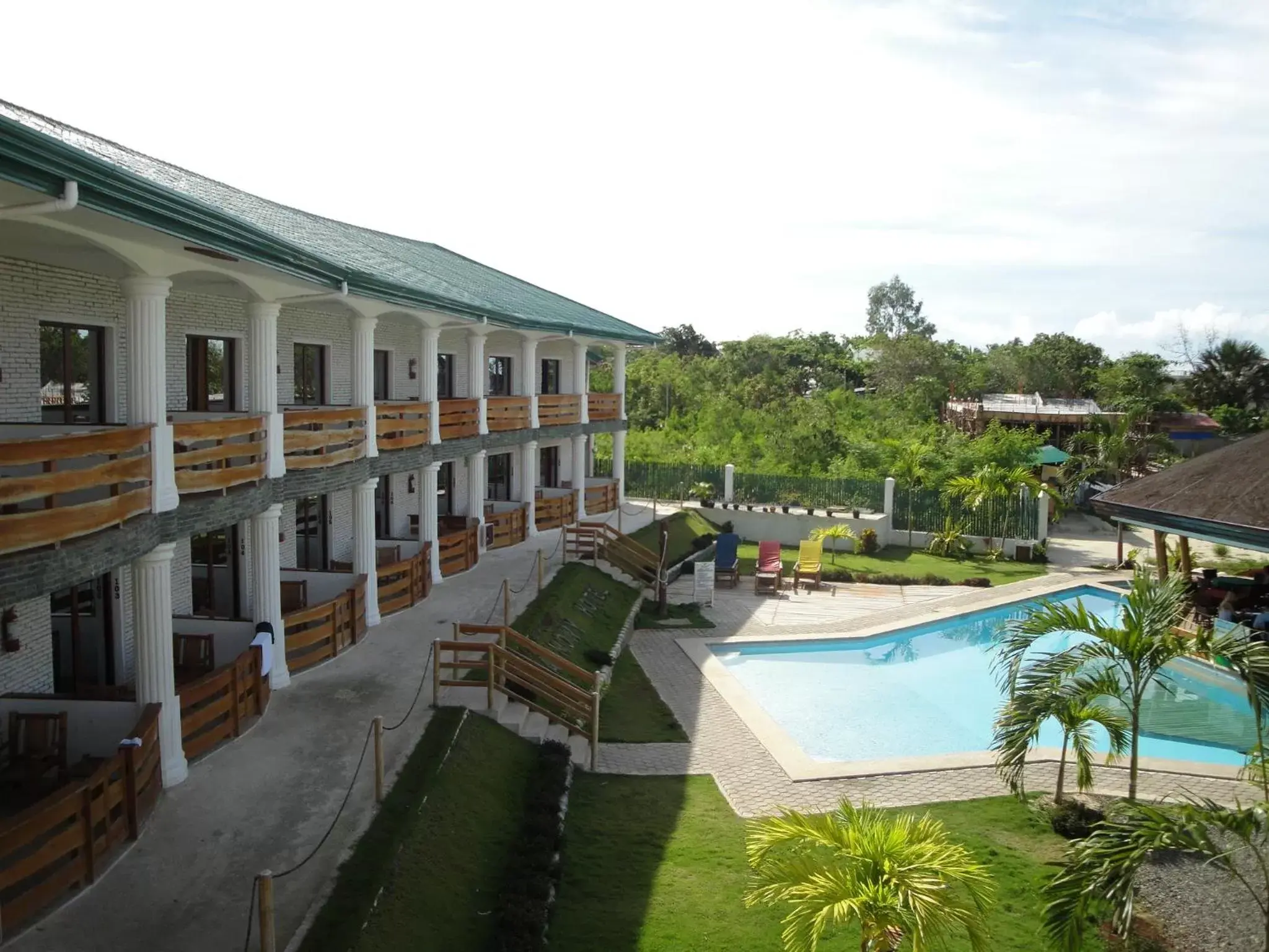 Facade/entrance, Pool View in Harmony Hotel