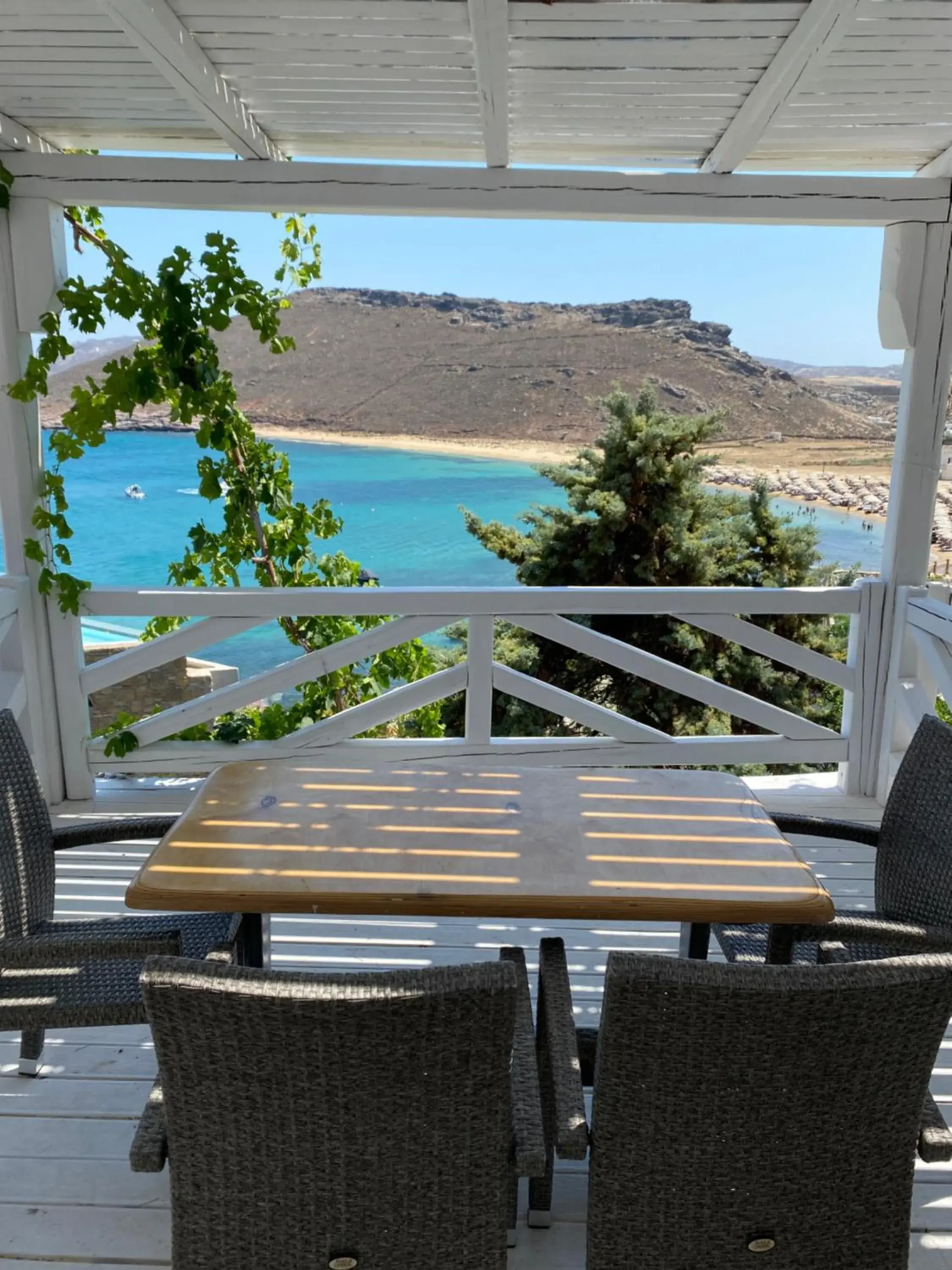 Balcony/Terrace in Panormos Village