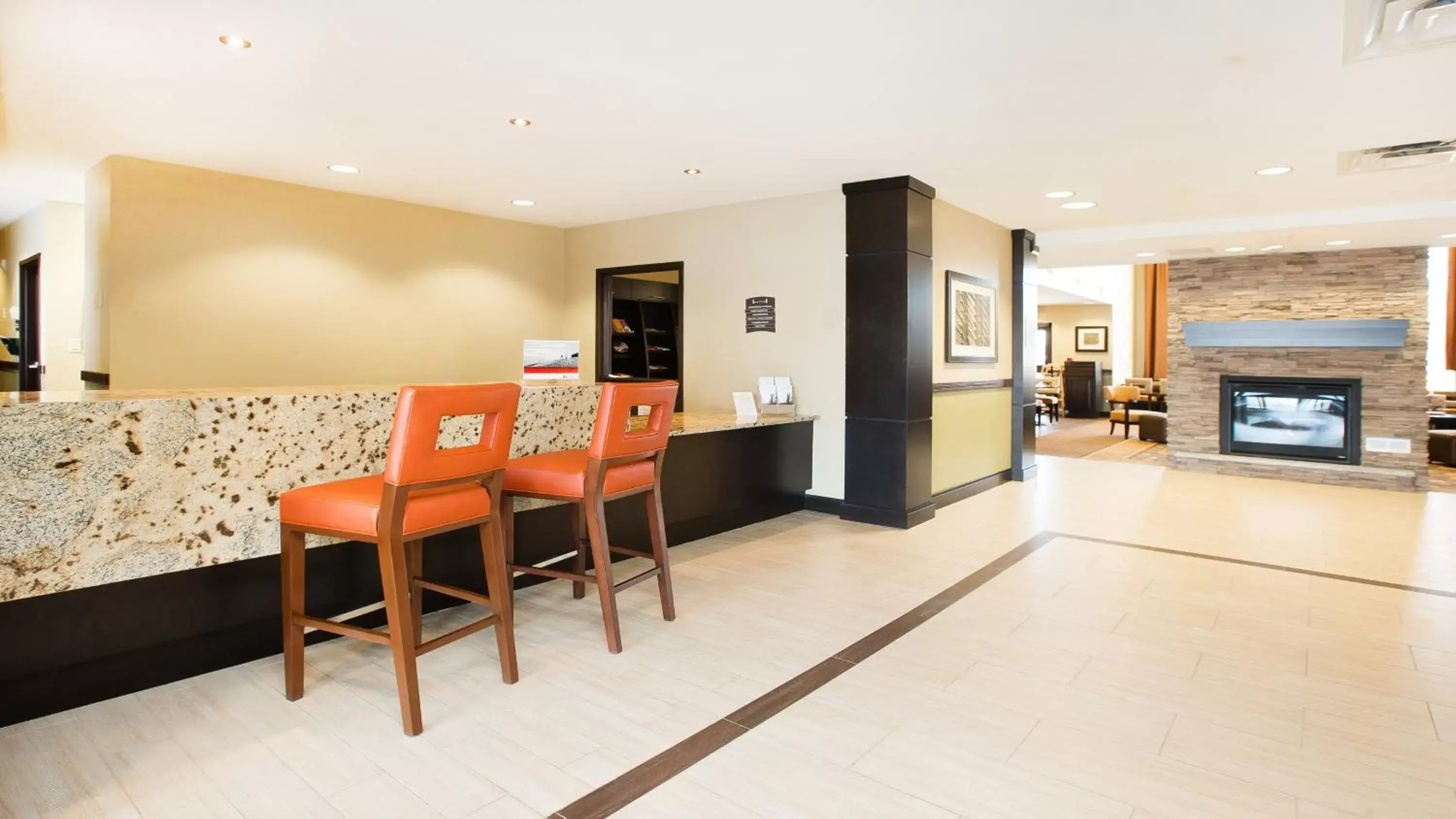 Property building, Lobby/Reception in Staybridge Suites West Edmonton, an IHG Hotel