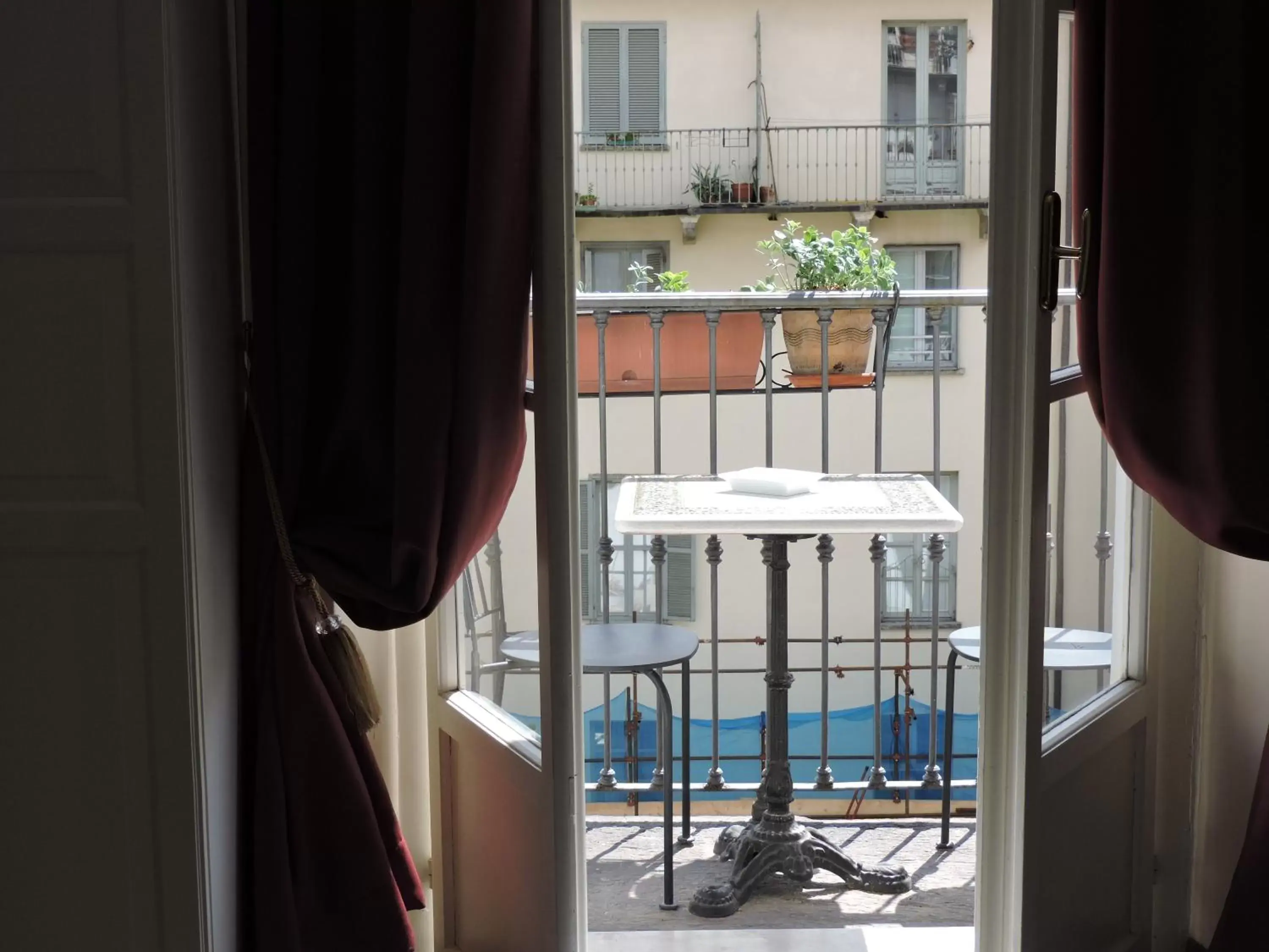 Balcony/Terrace, Pool View in Residenze Torinesi