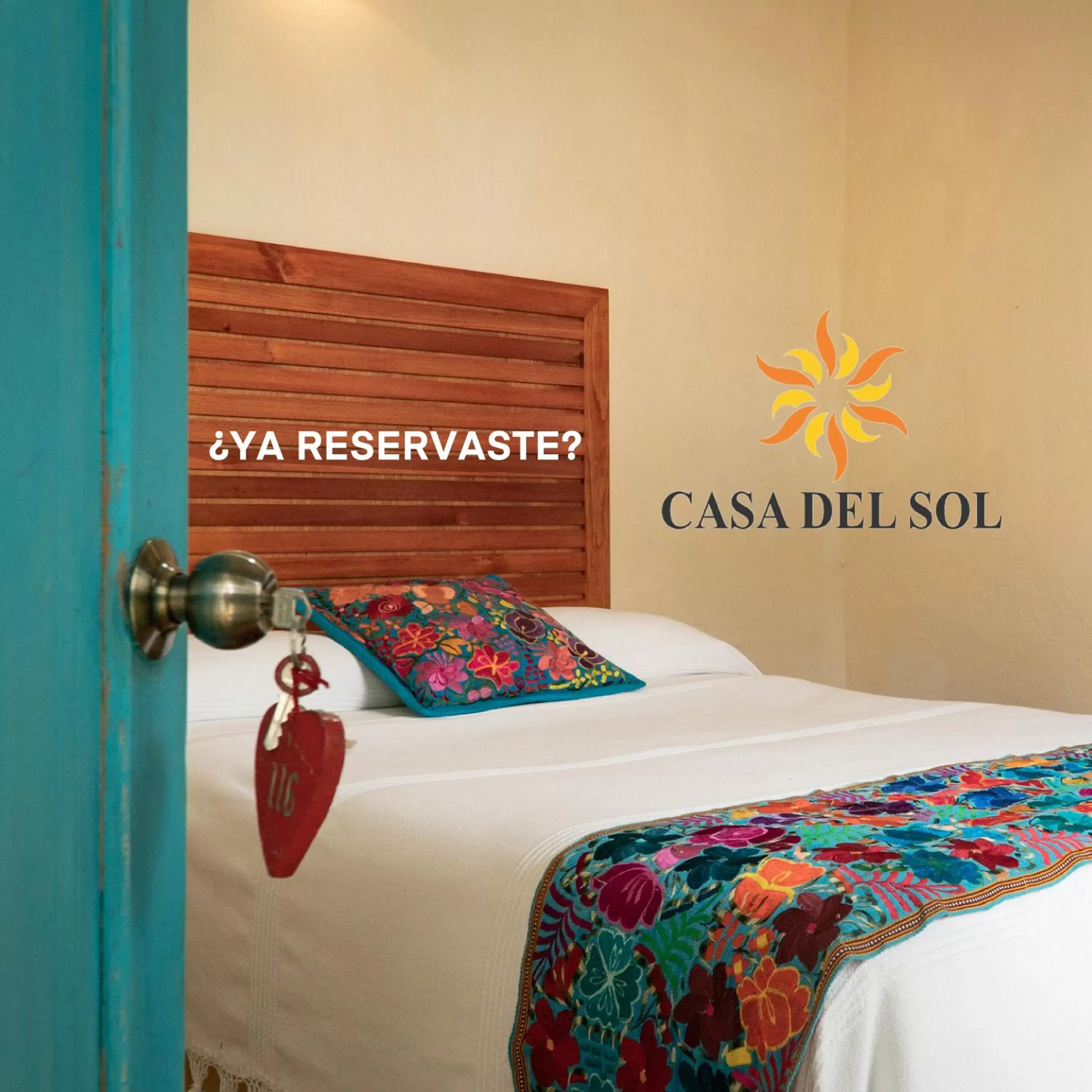 Bed in Hotel Casa del Sol