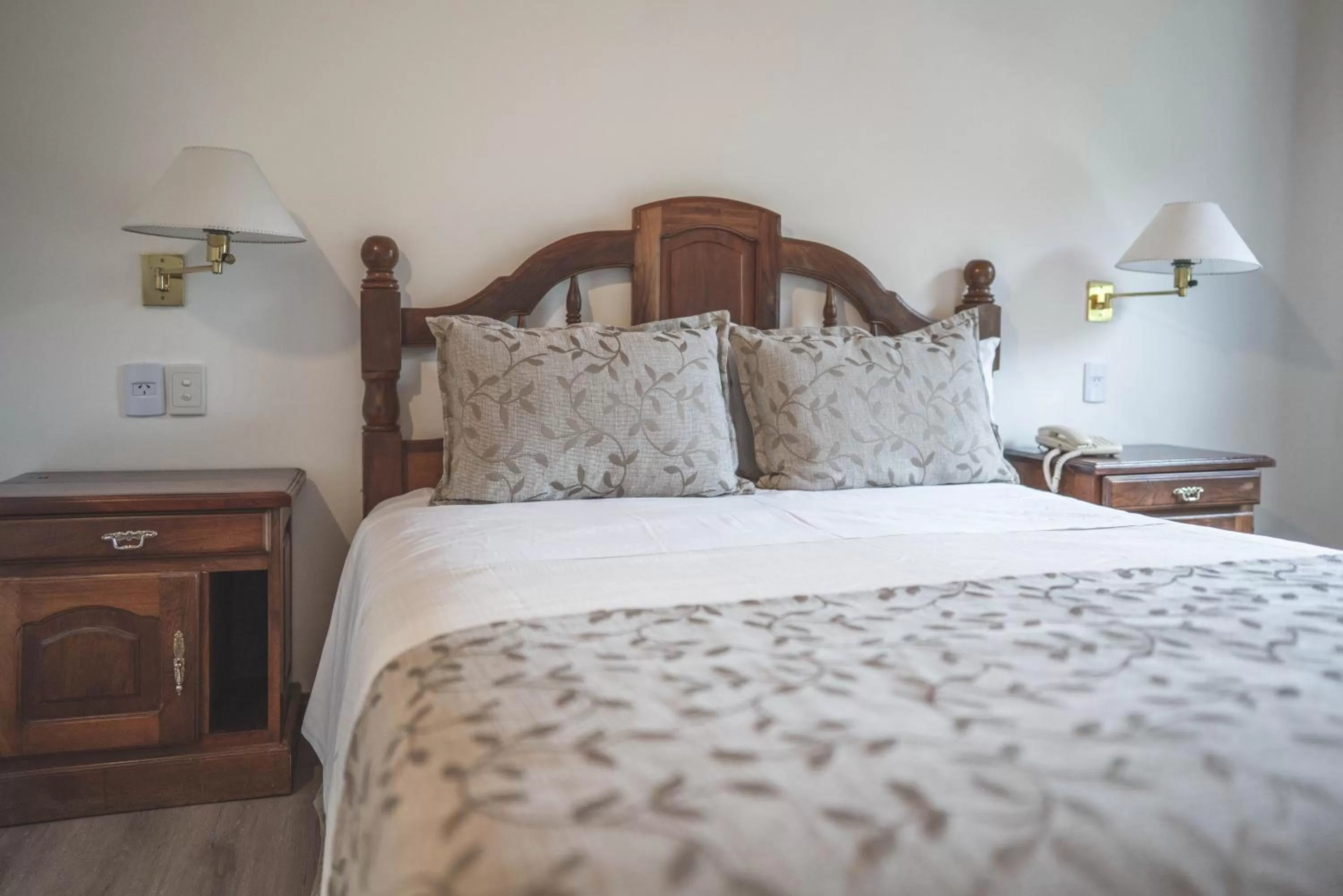 Bed in Patagonia Plaza Hotel