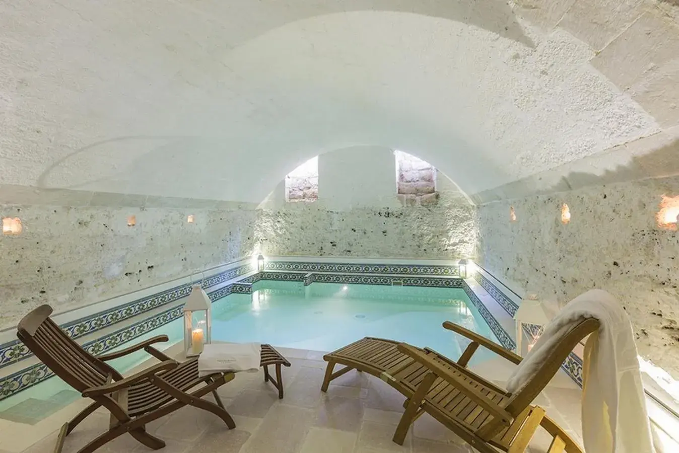 Hot Tub, Swimming Pool in Palazzo Ducale Venturi - Luxury Hotel & Wellness