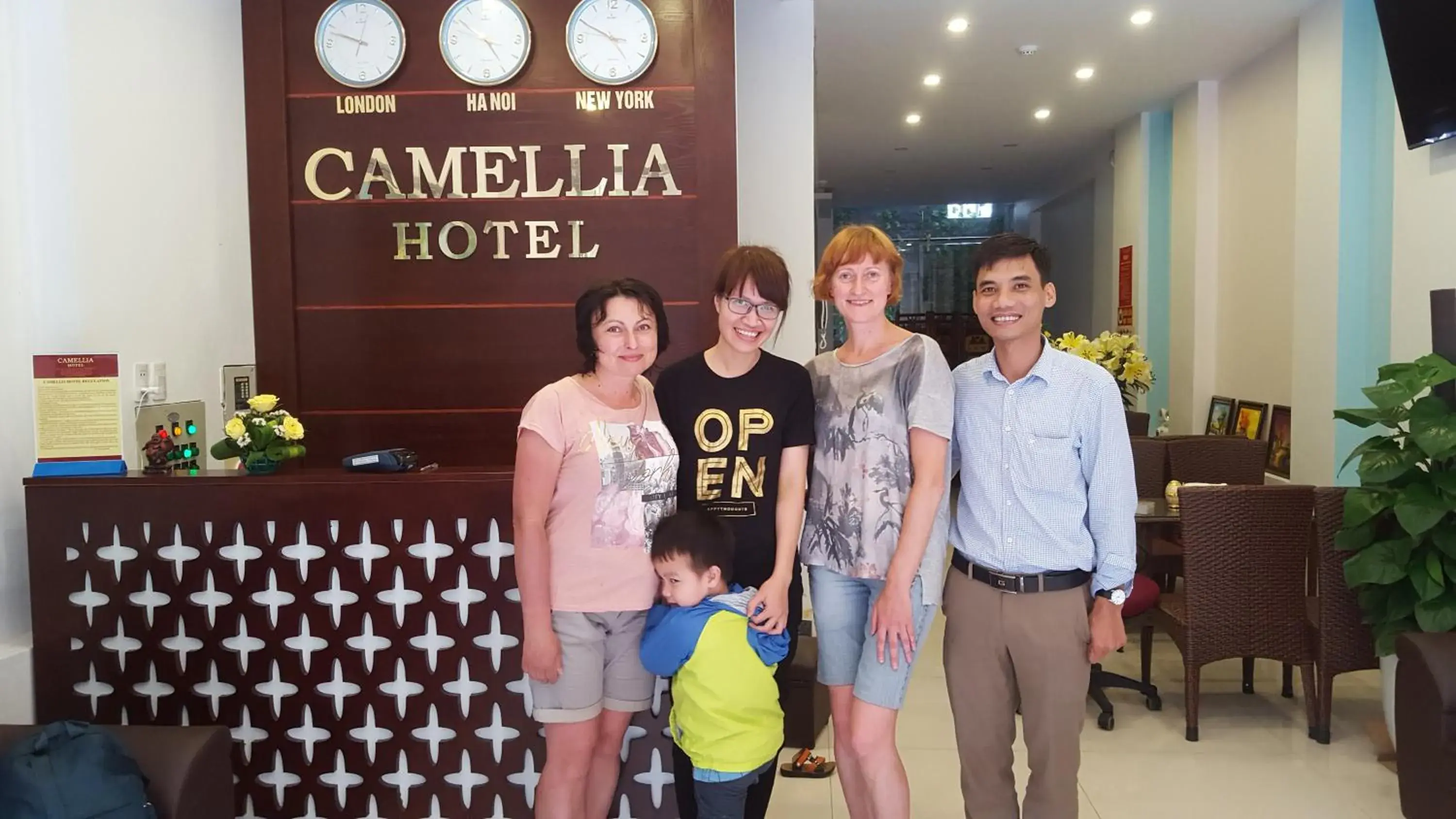 Staff in Camellia Hotel