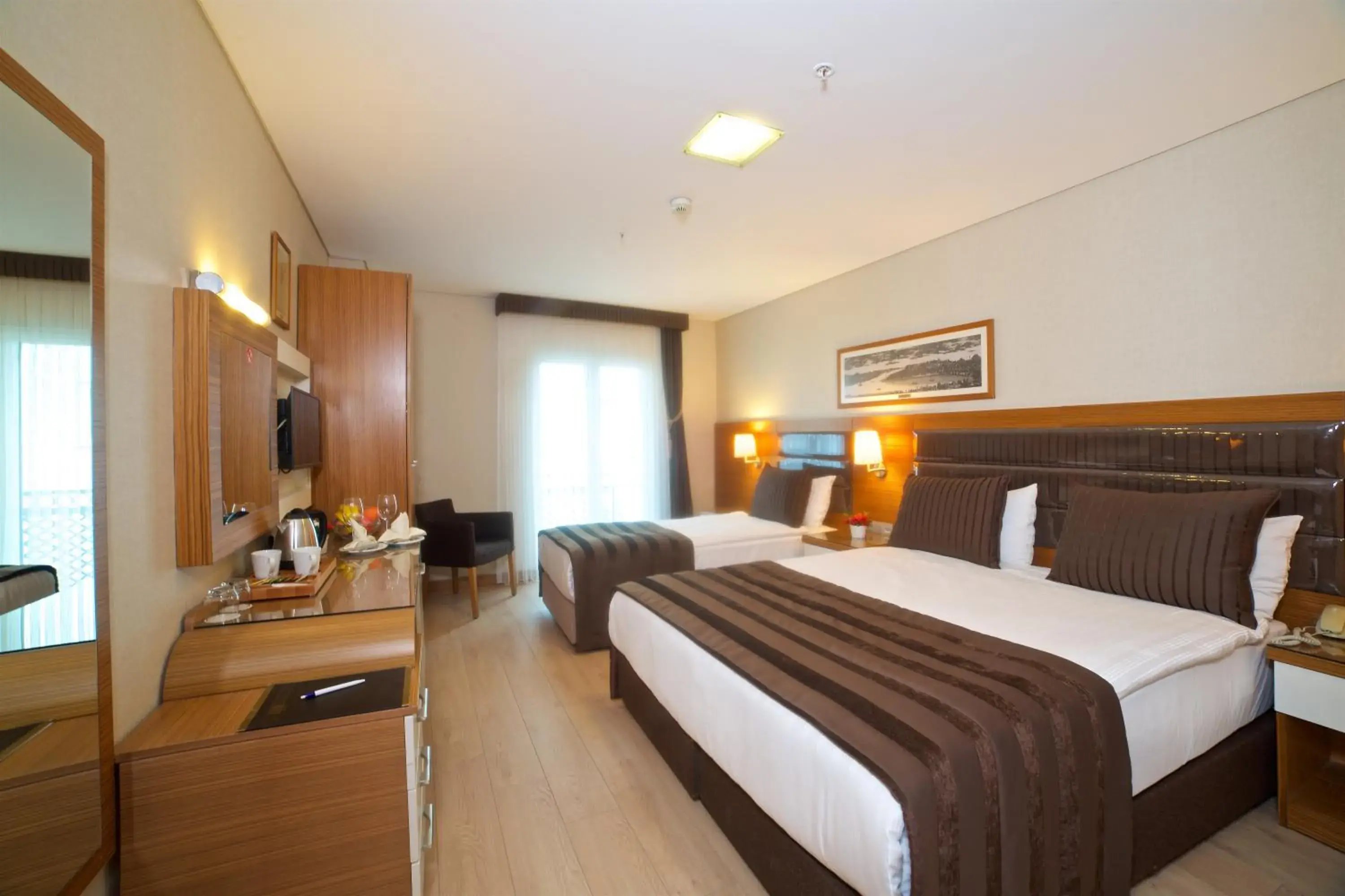 Bedroom, Bed in Hotel Istanbul Trend