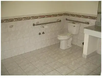 Bathroom in Tower Motel Long Beach Bathroom in Tower Motel Long Beach