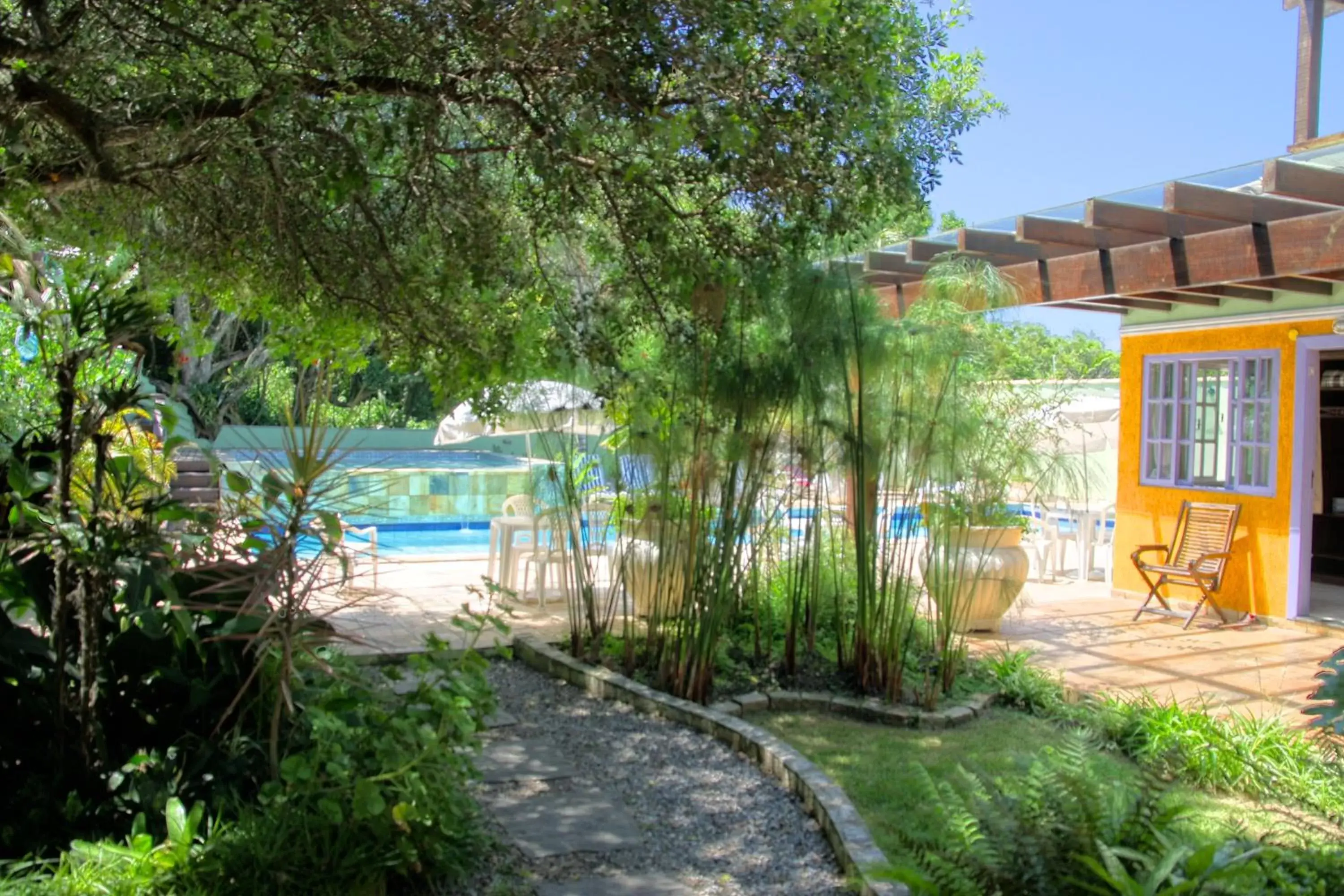 Facade/entrance, Swimming Pool in Pousada Aguas Claras