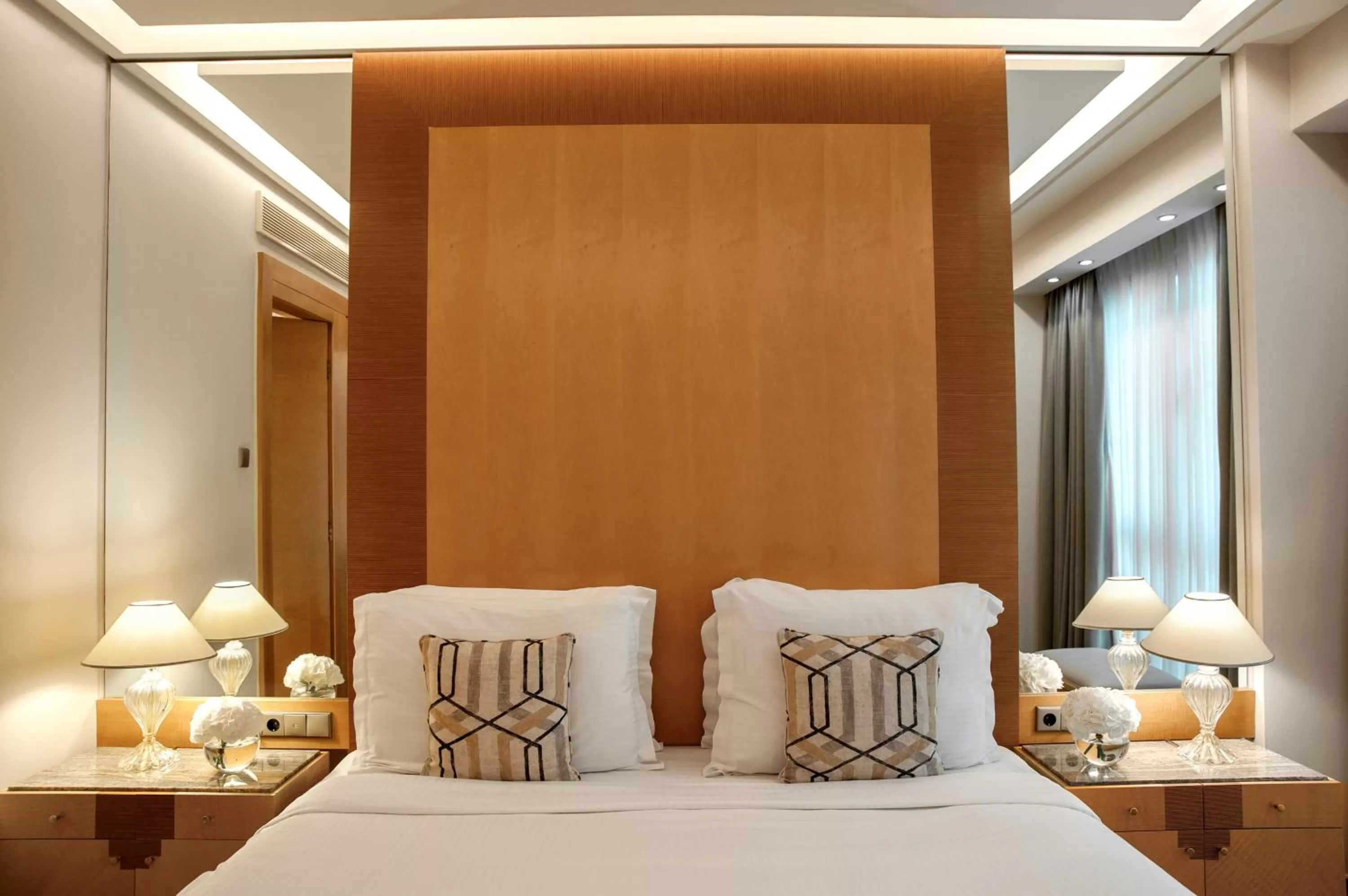 Bed in Melia Athens