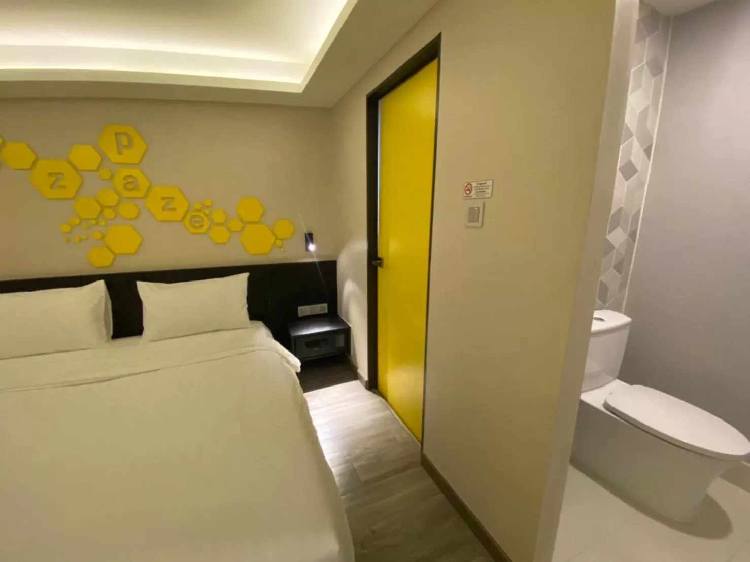 Bed in Hotel Z zpaze