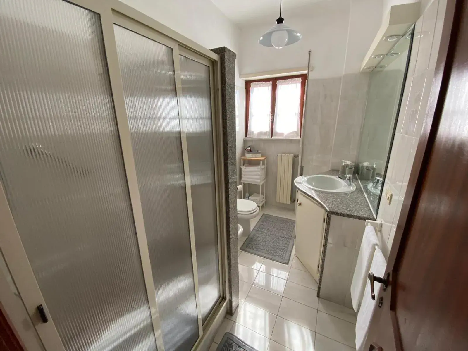 Bathroom in Hotel Ristorante Centosedici