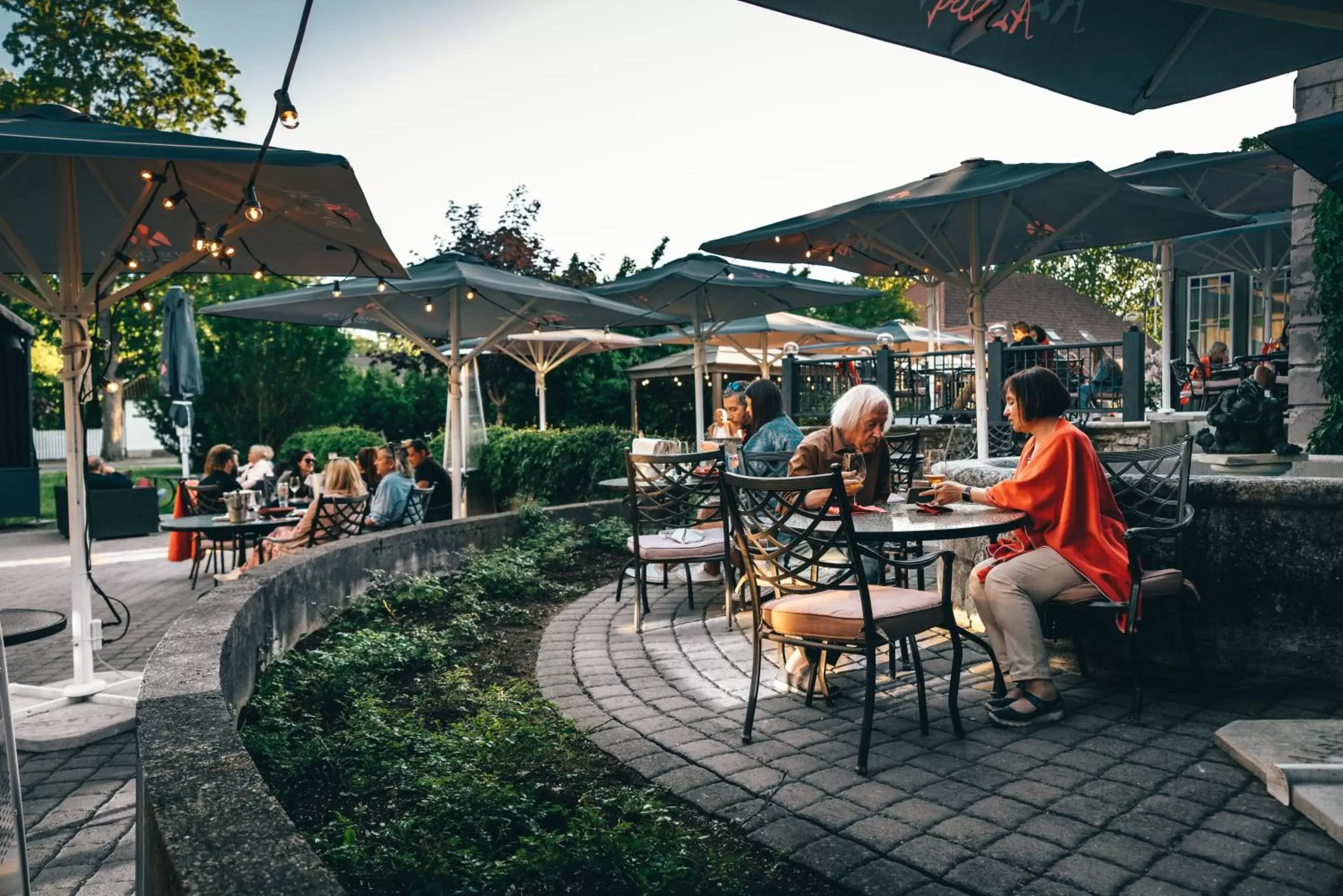 Patio, Restaurant/Places to Eat in Arensburg Boutique Hotel & Spa