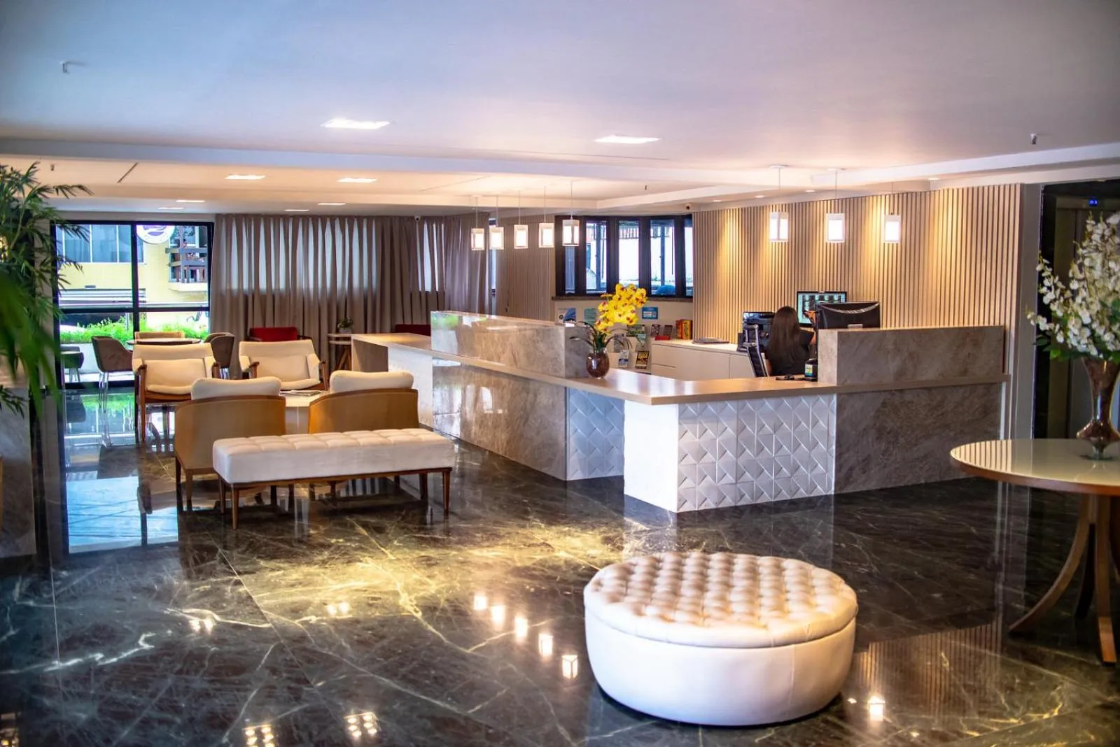 Lobby or reception in Rede Andrade Casa Blanca