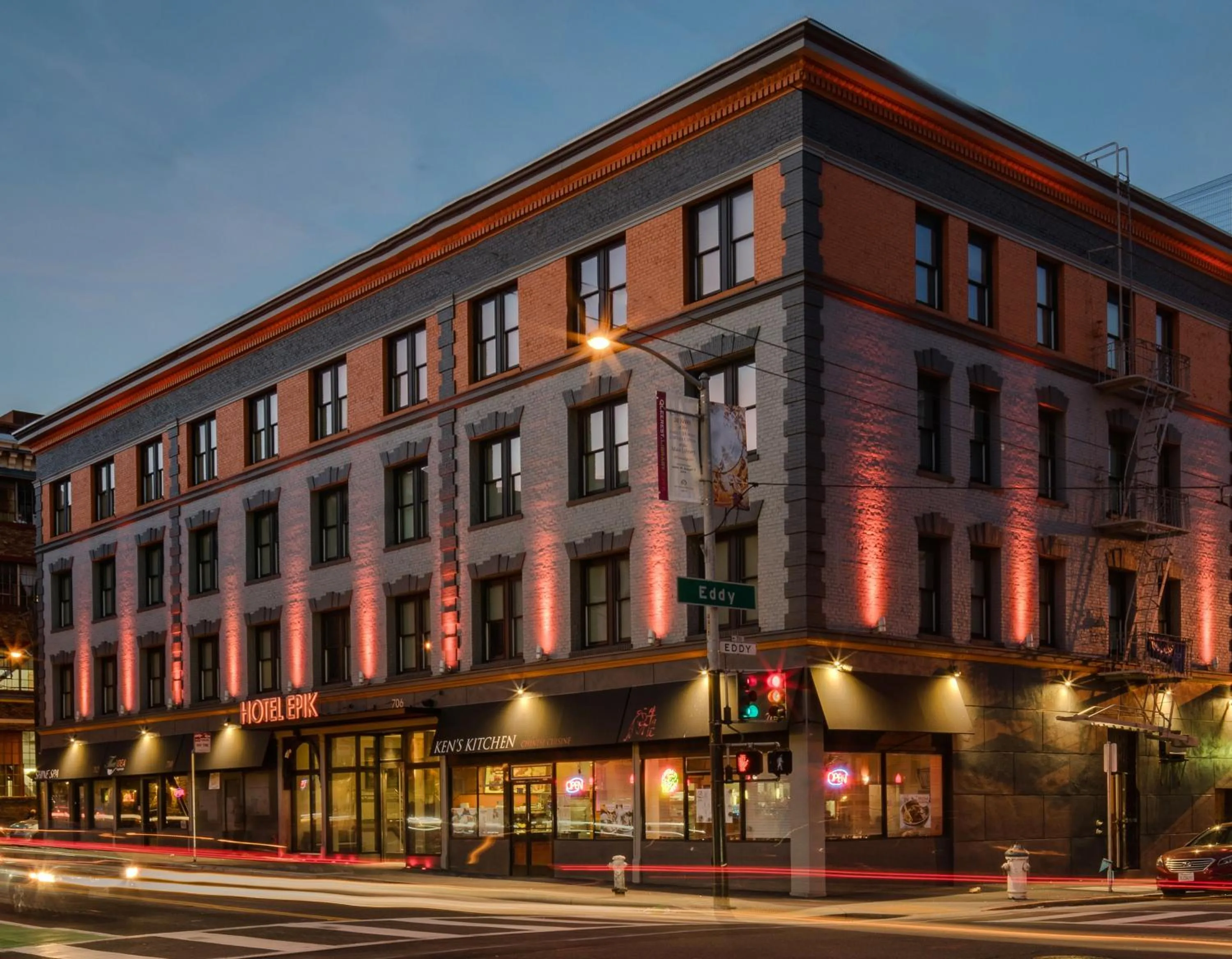 Facade/entrance in Hotel EPIK