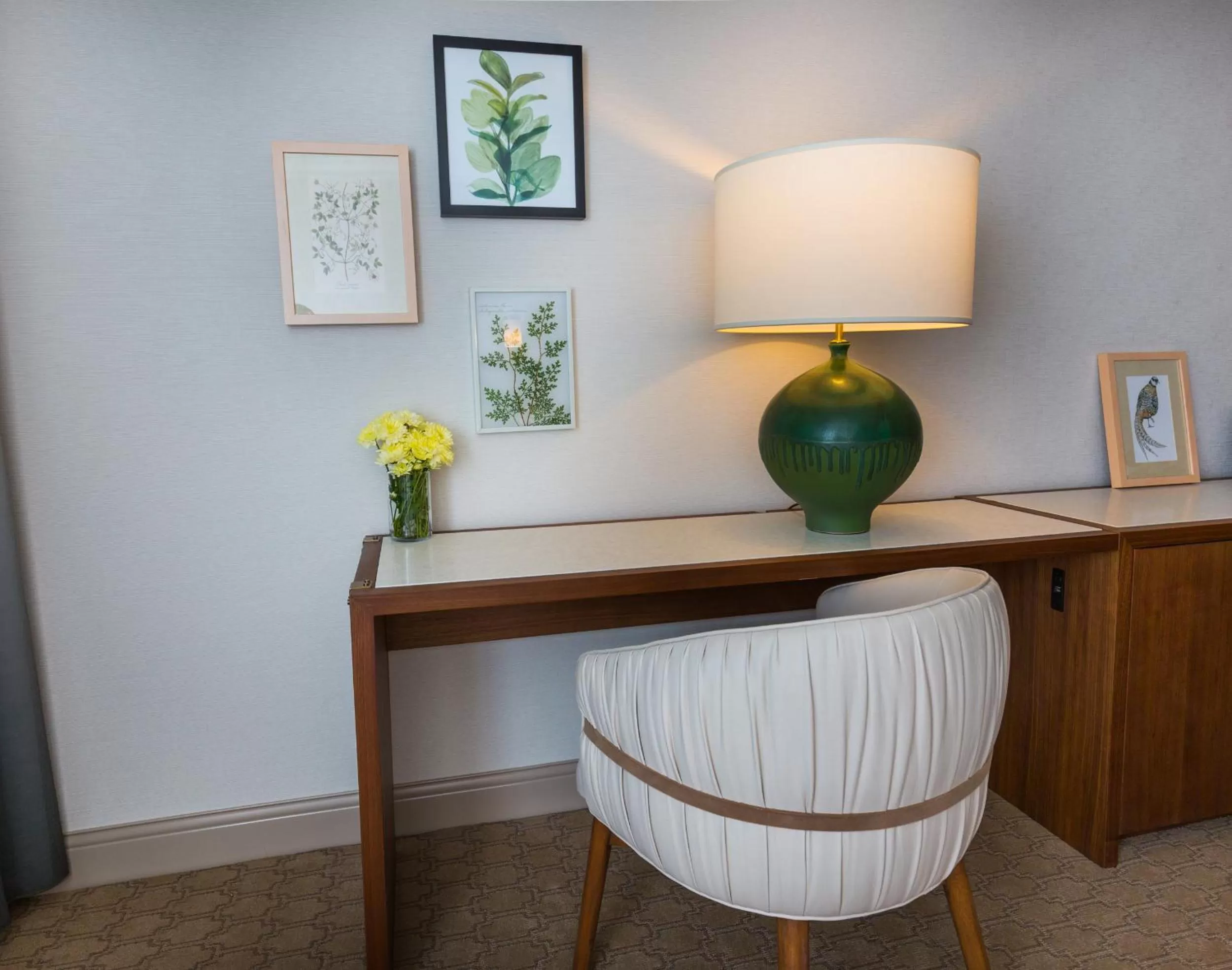 Decorative detail in The Ingleside Hotel