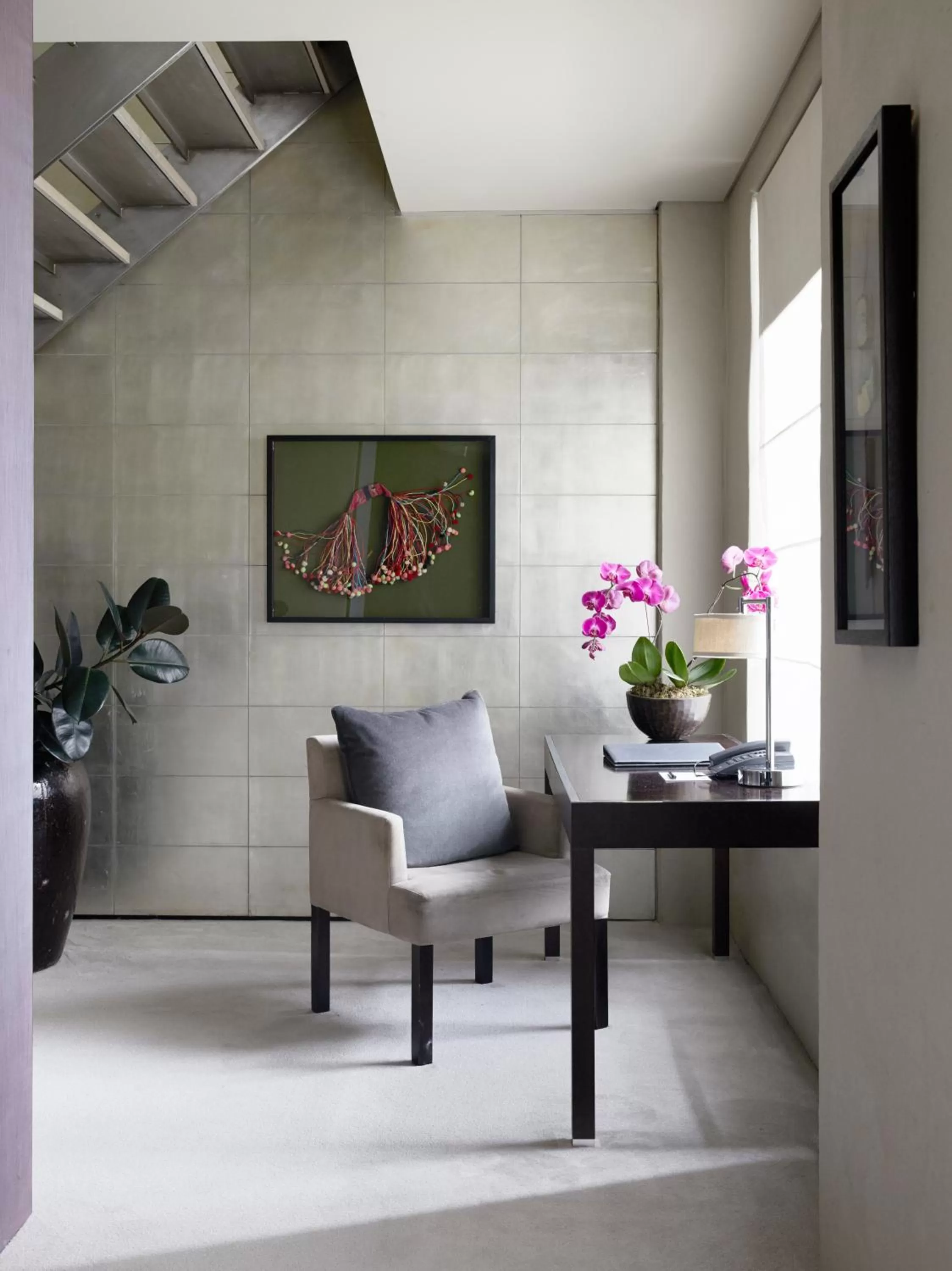 Decorative detail in Establishment Hotel