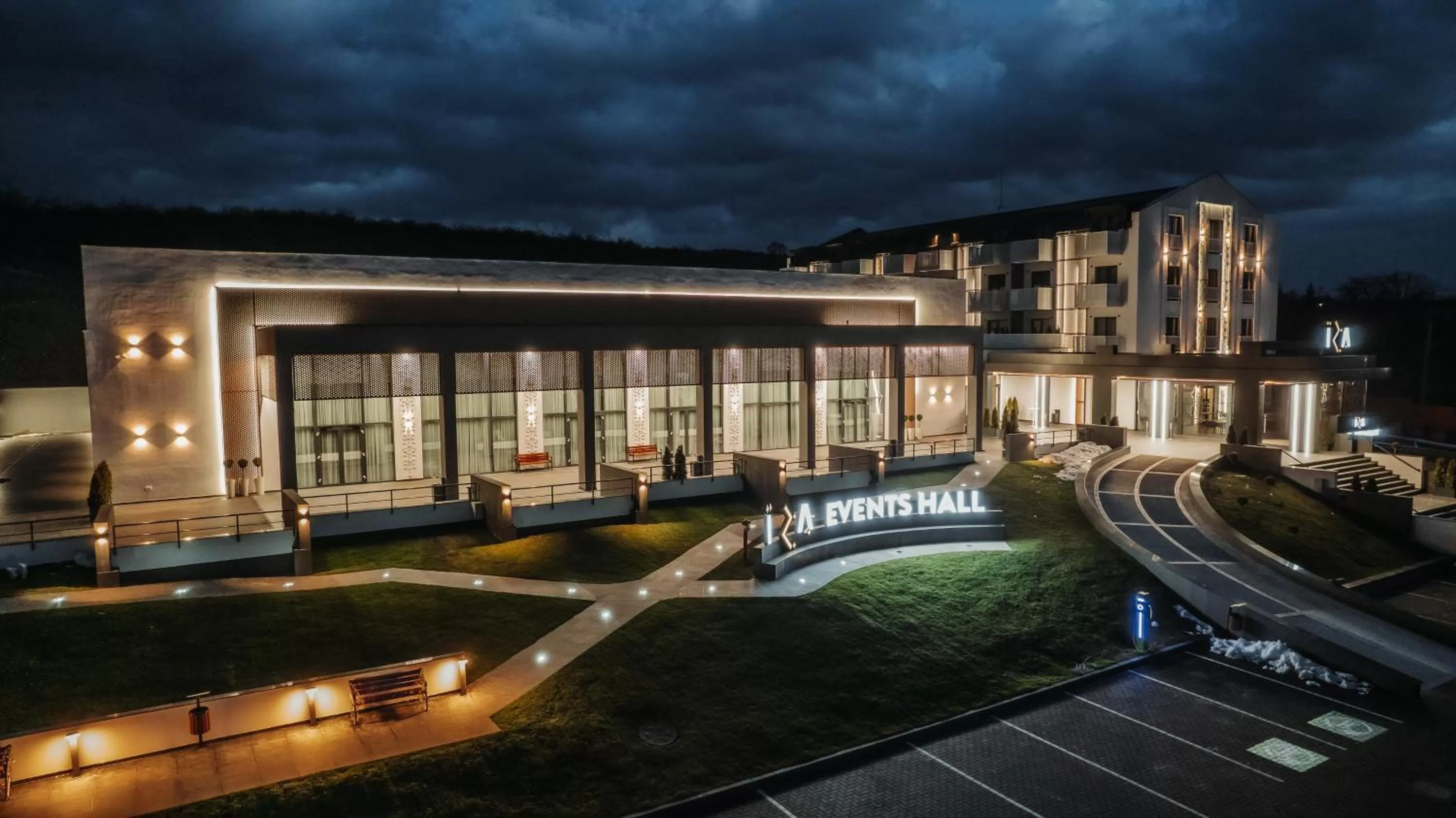 Property building in Iza Hotel