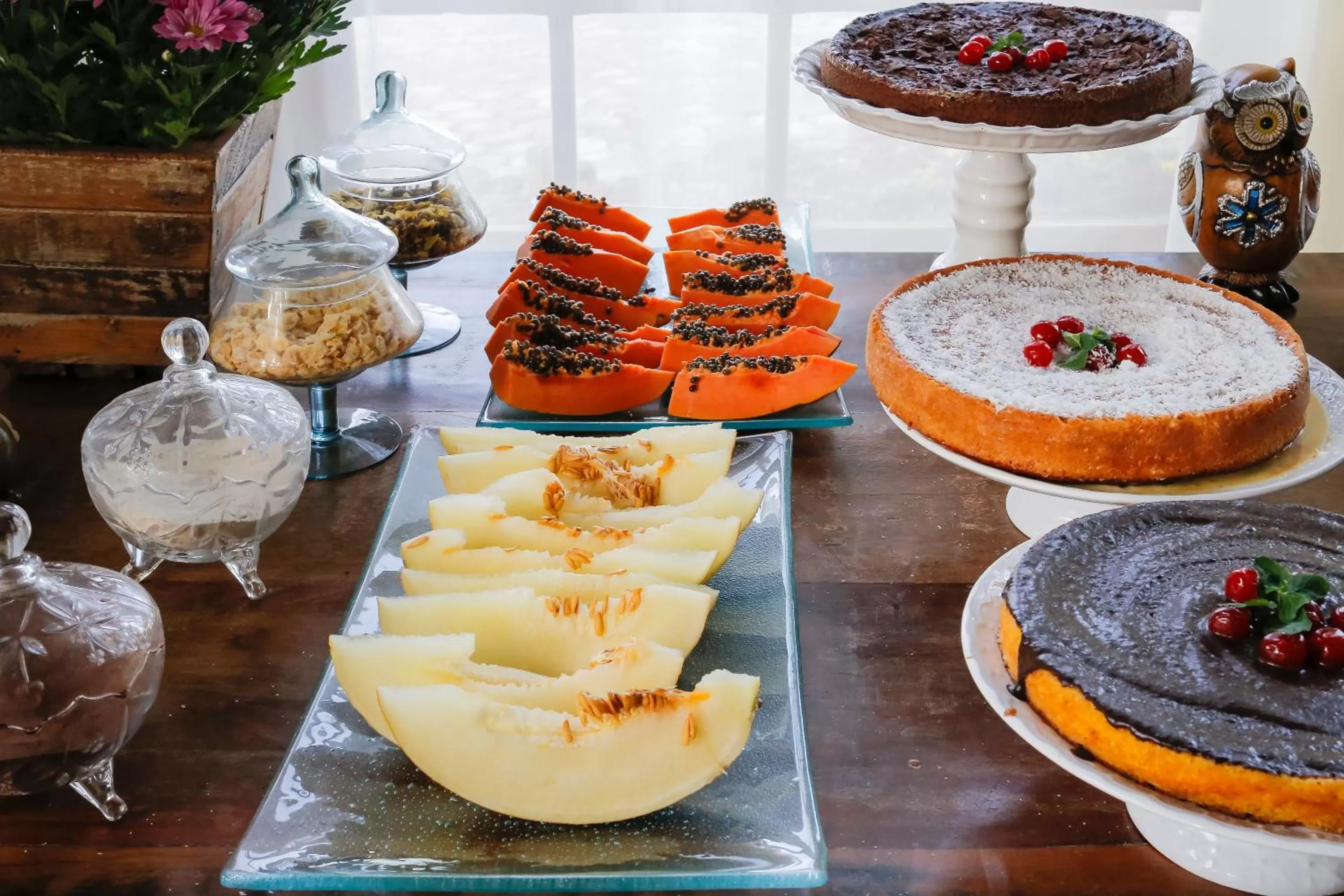 Buffet breakfast in Pousada Neuza Barbosa