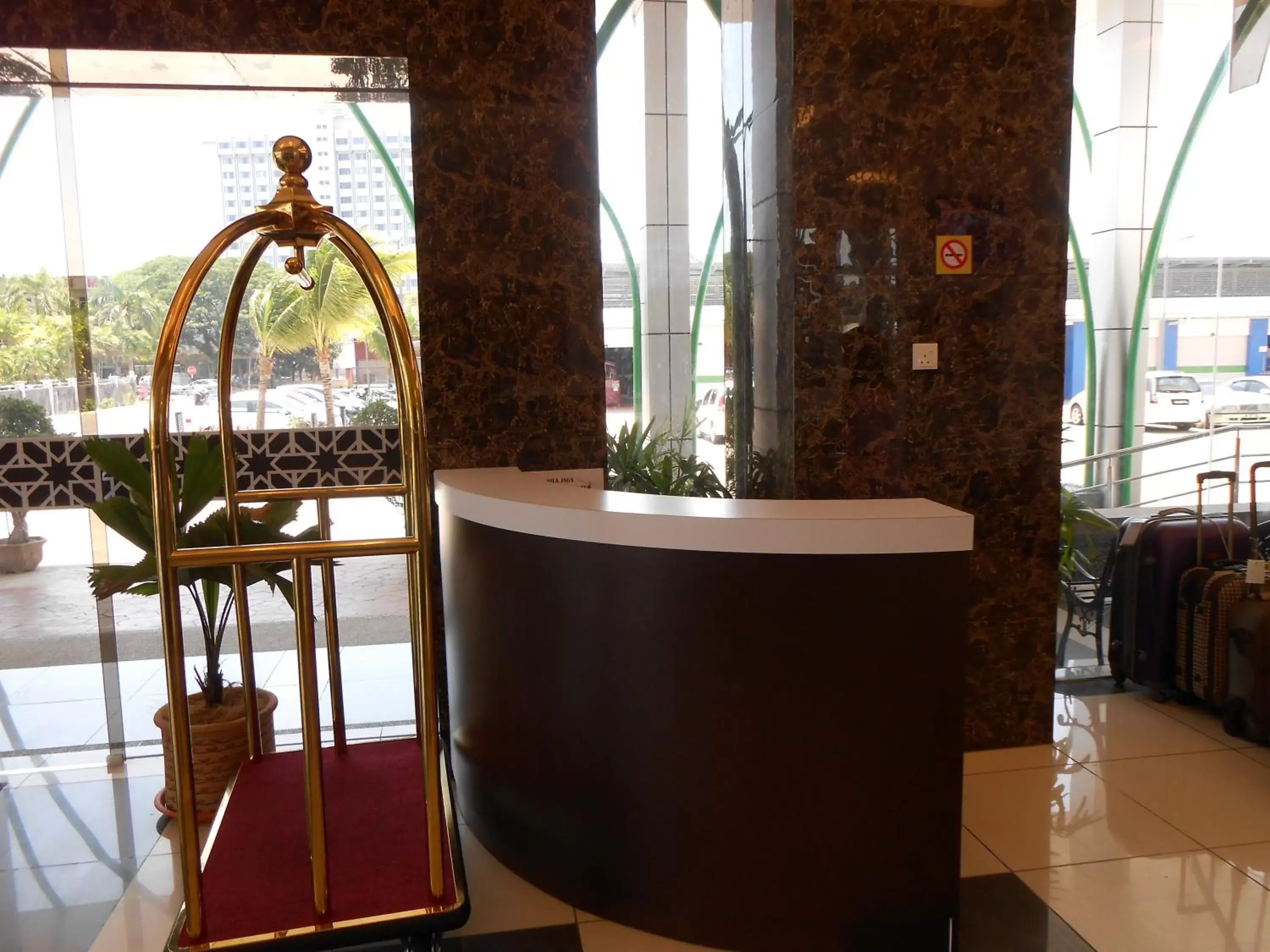 Lobby or reception in HIG Hotel