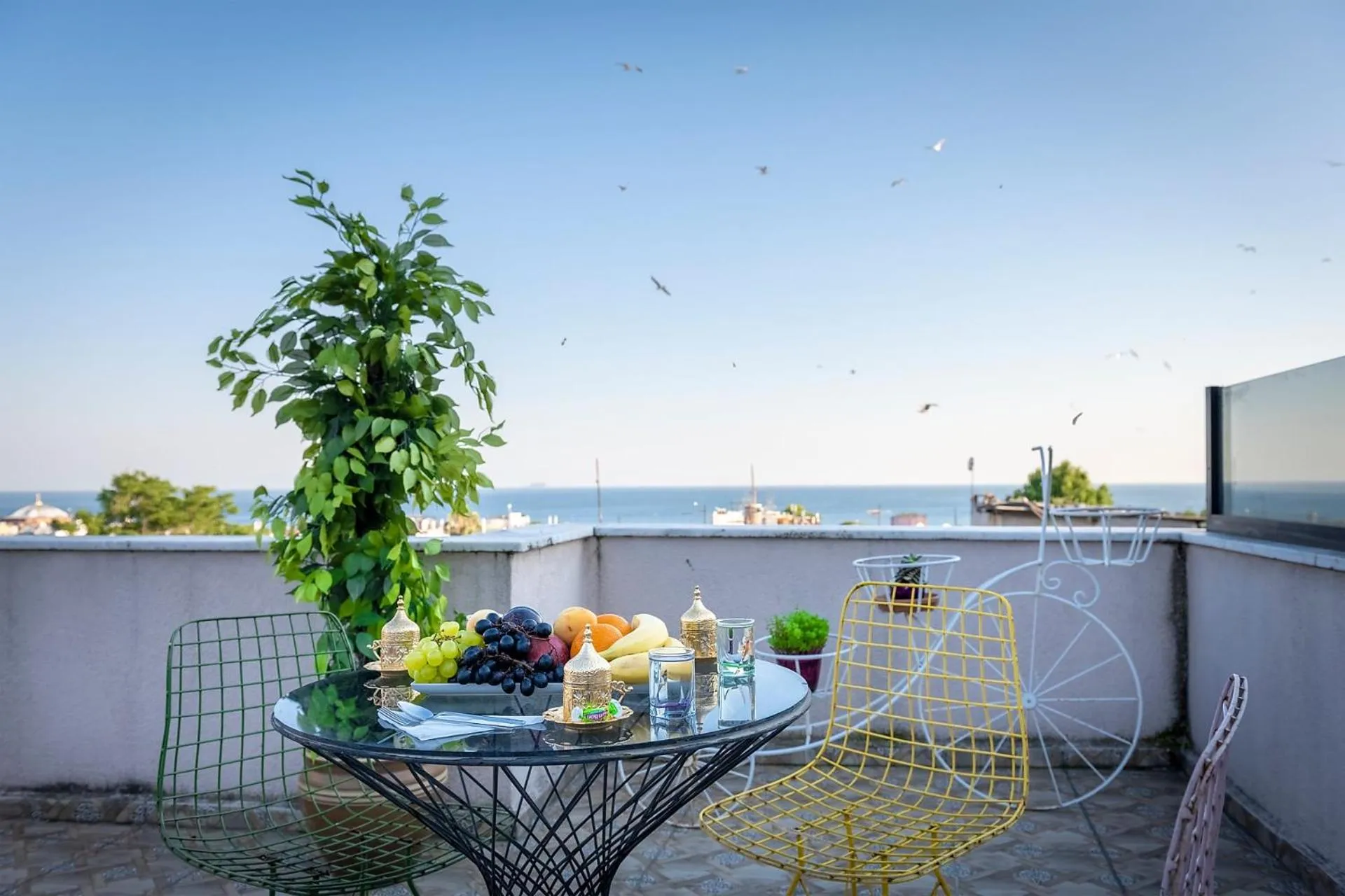 Balcony/Terrace in Kadirga Antik Hotel - Sultanahmet