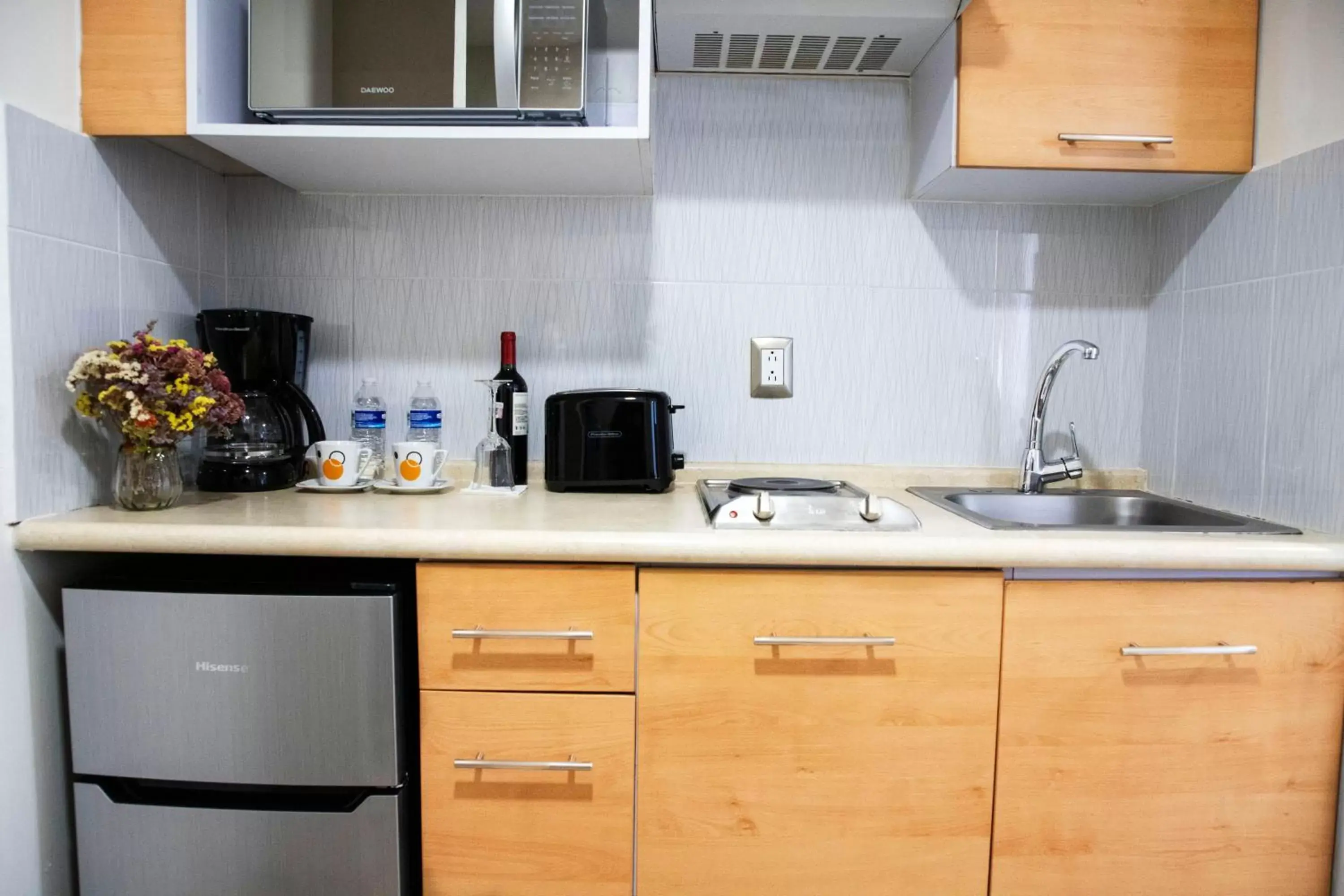 Kitchen or kitchenette, Kitchen/Kitchenette in Suites Coben Apartamentos Amueblados