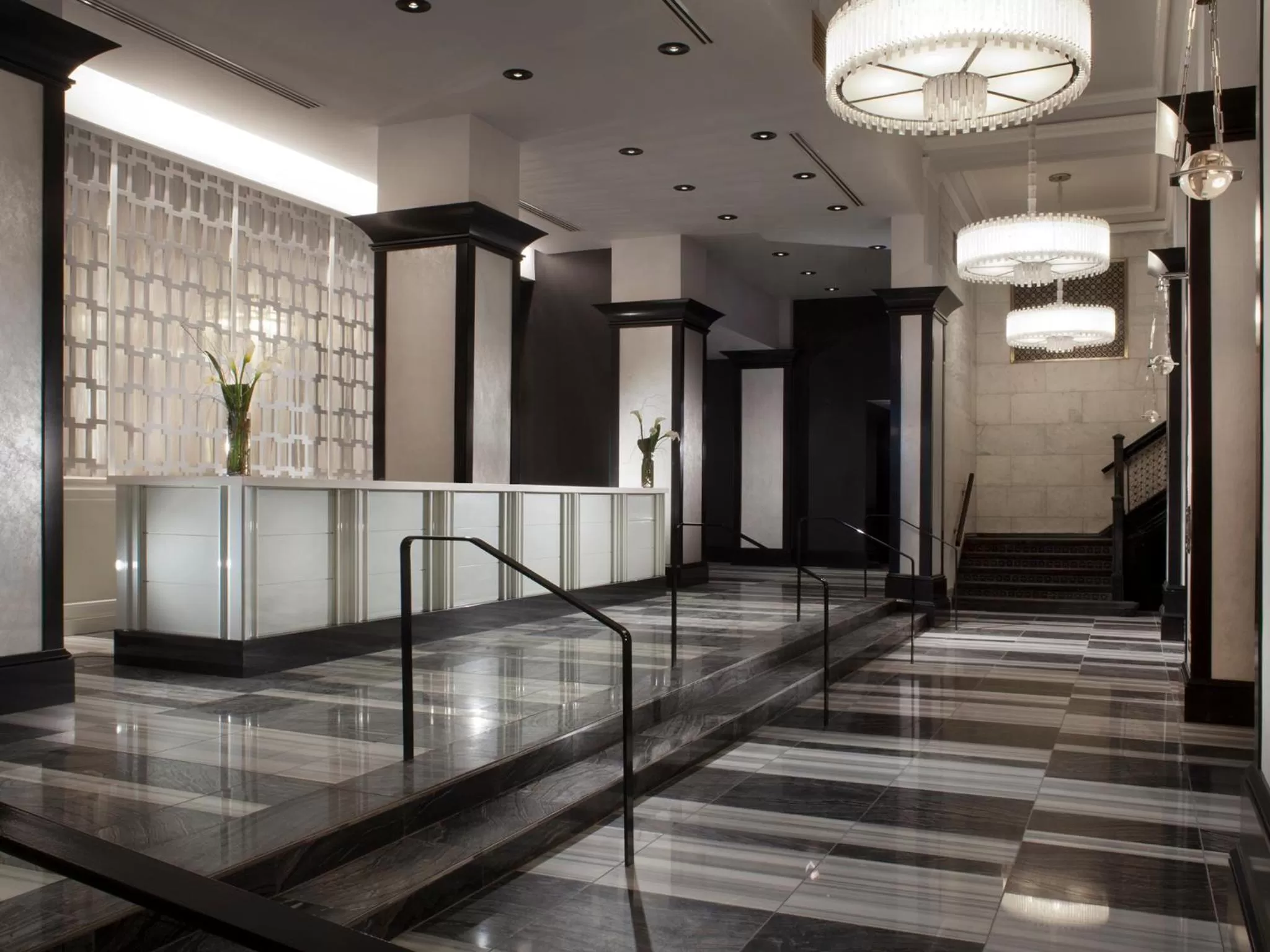 Lobby or reception in Silversmith Hotel Chicago Downtown