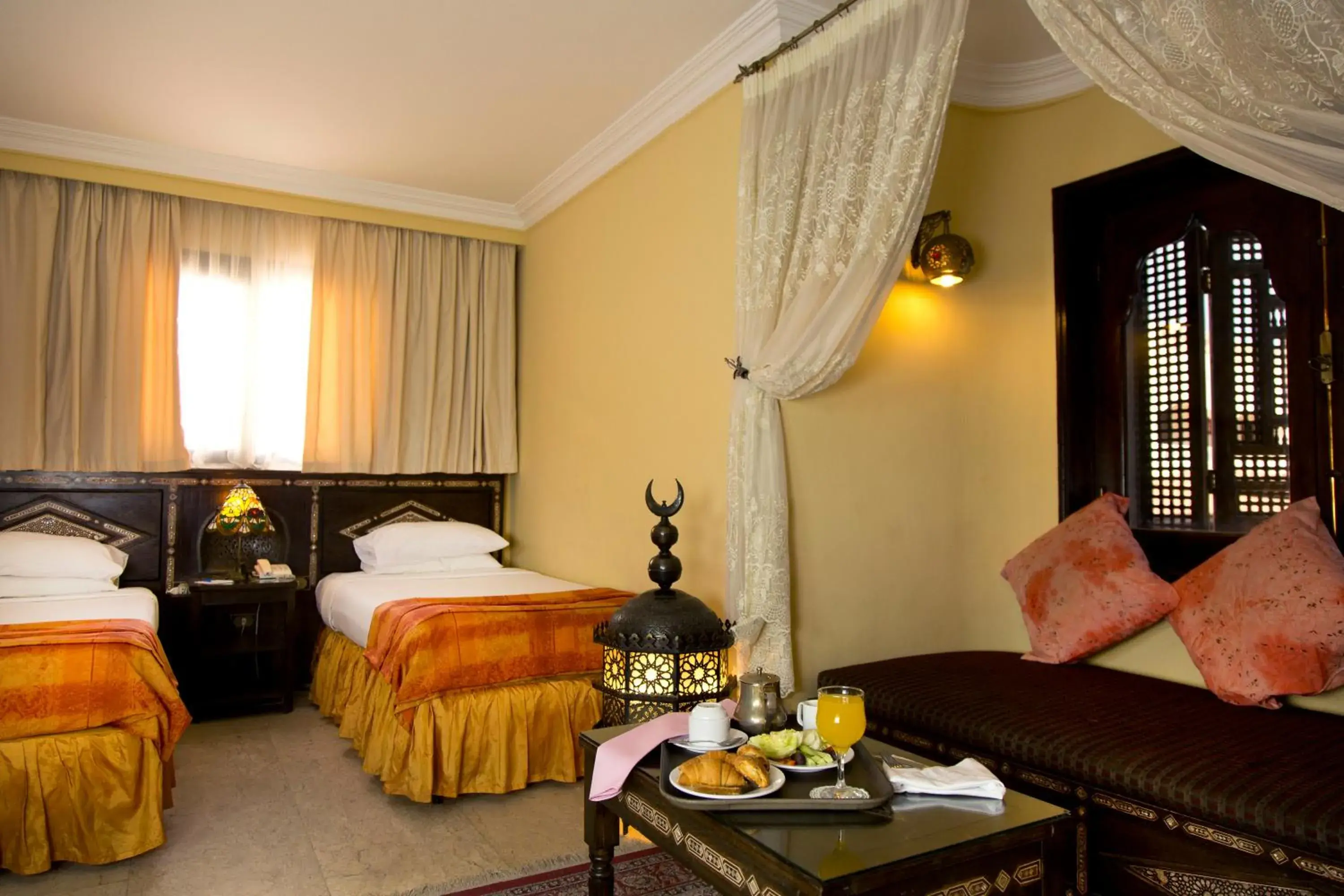 Bed in Oriental Rivoli Hotel & Spa