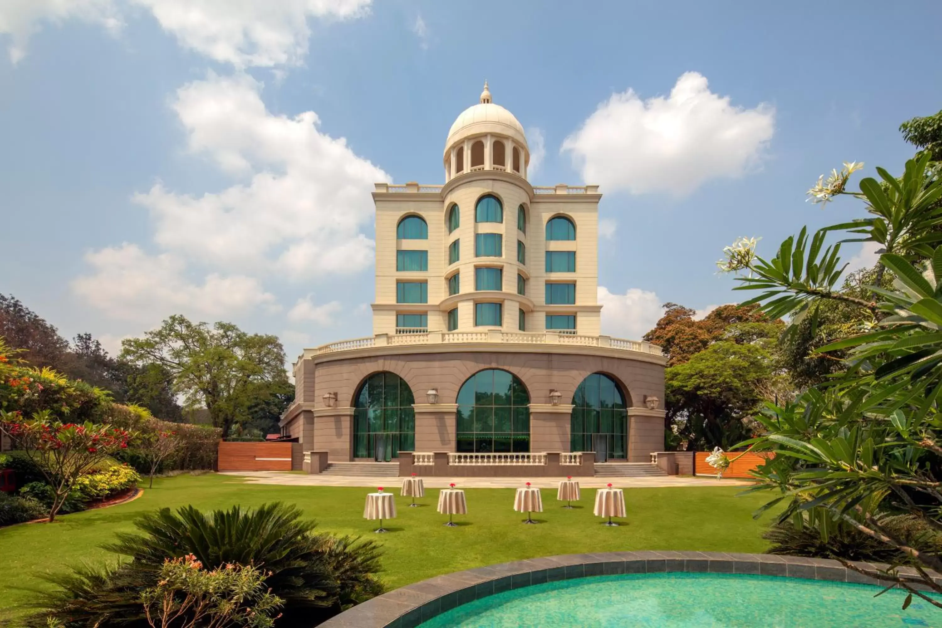 Bird's eye view, Property Building in Radisson Blu Plaza Hotel Mysore