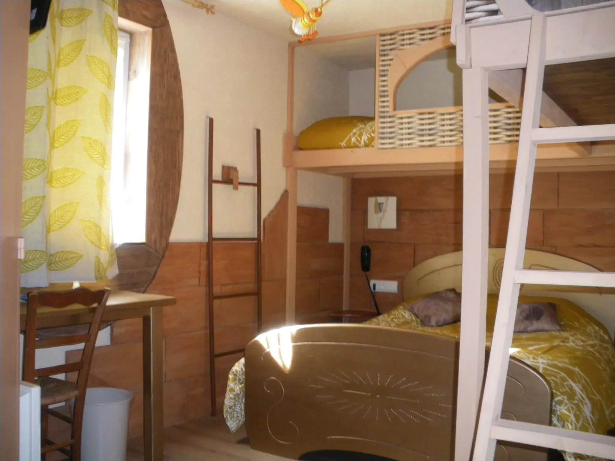 Photo of the whole room, Bunk Bed in Contact Hôtel Come Inn