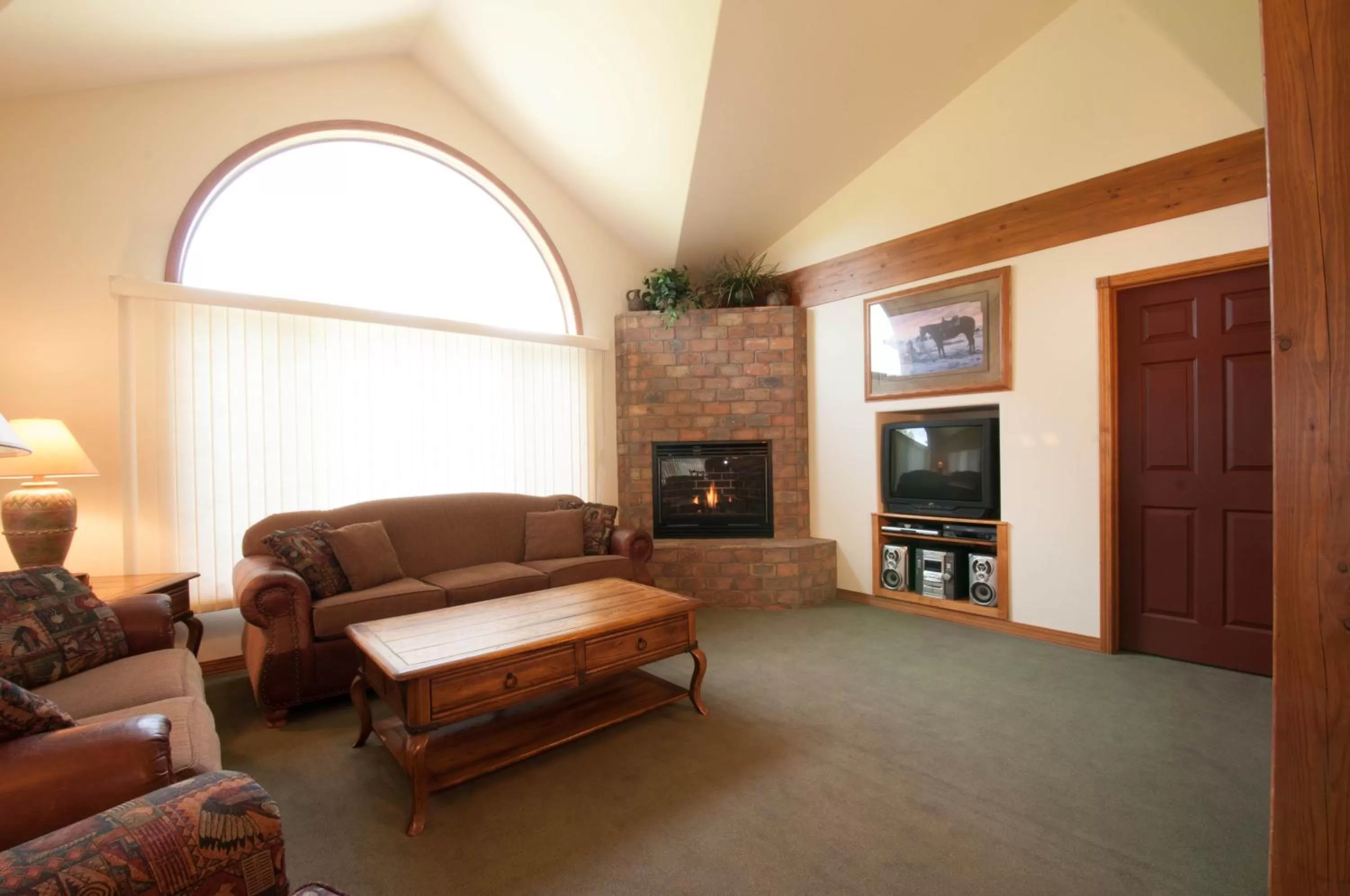 Living room in Meadow Lake Resort & Condos
