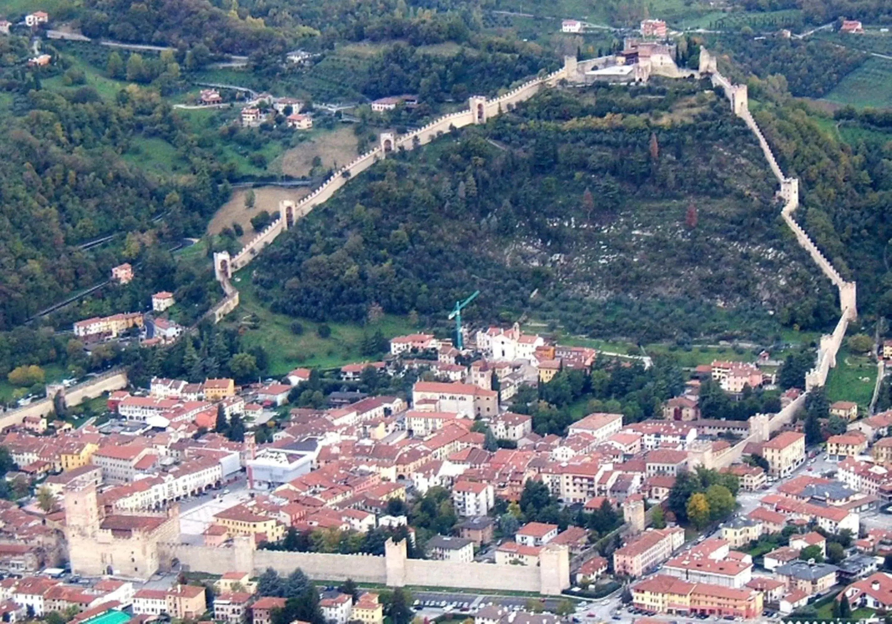 Area and facilities, Bird's-eye View in Villa Scalabrini