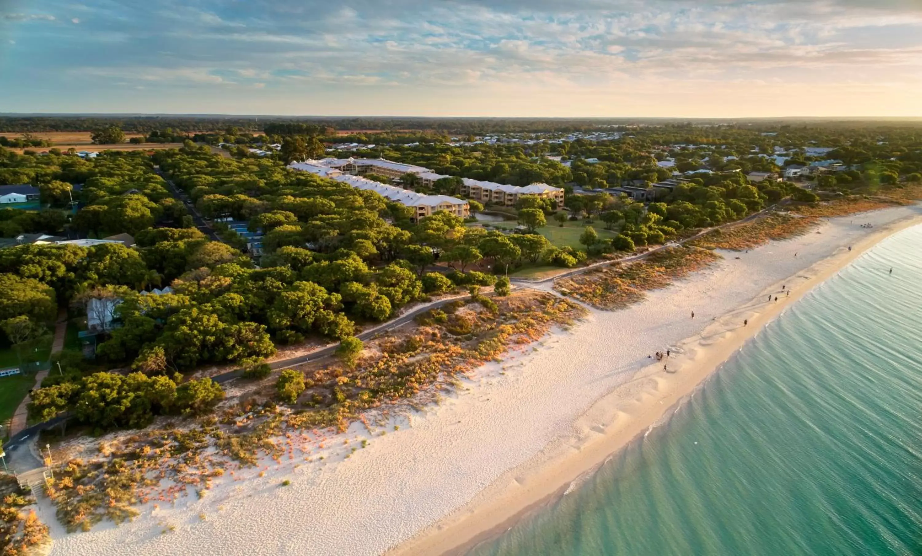 Bird's eye view in Abbey Beach Resort Bird's eye view in Abbey Beach Resort