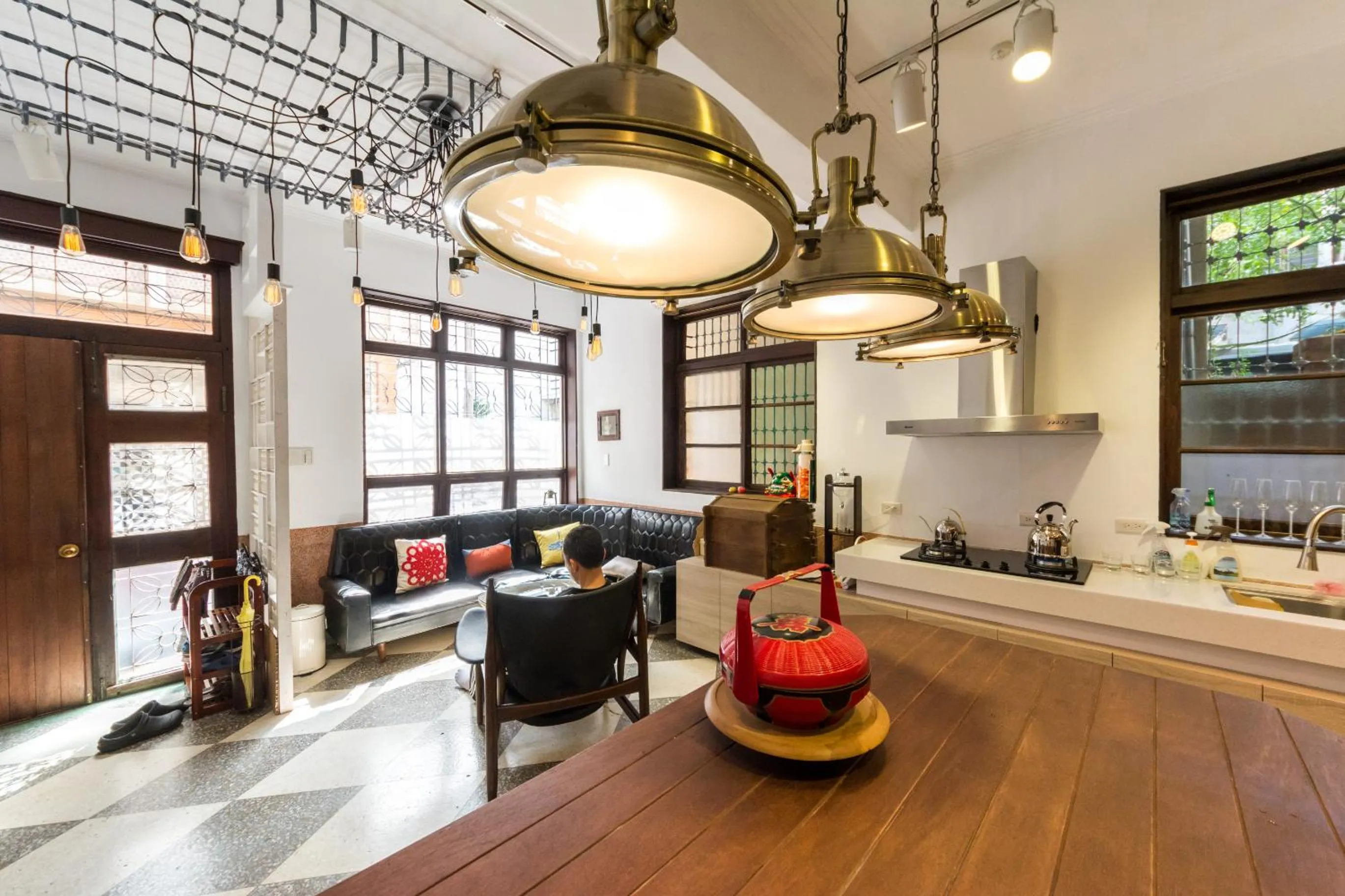 Lobby or reception in Chung Fu Inn