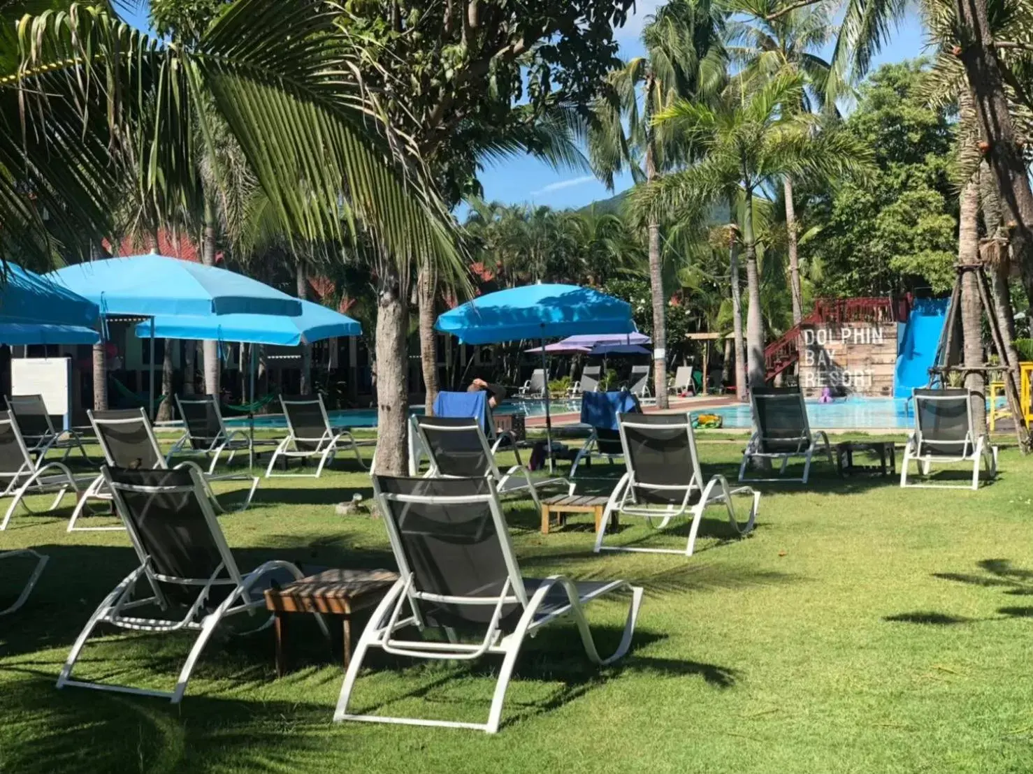 Swimming pool in Dolphin Bay Beach Resort