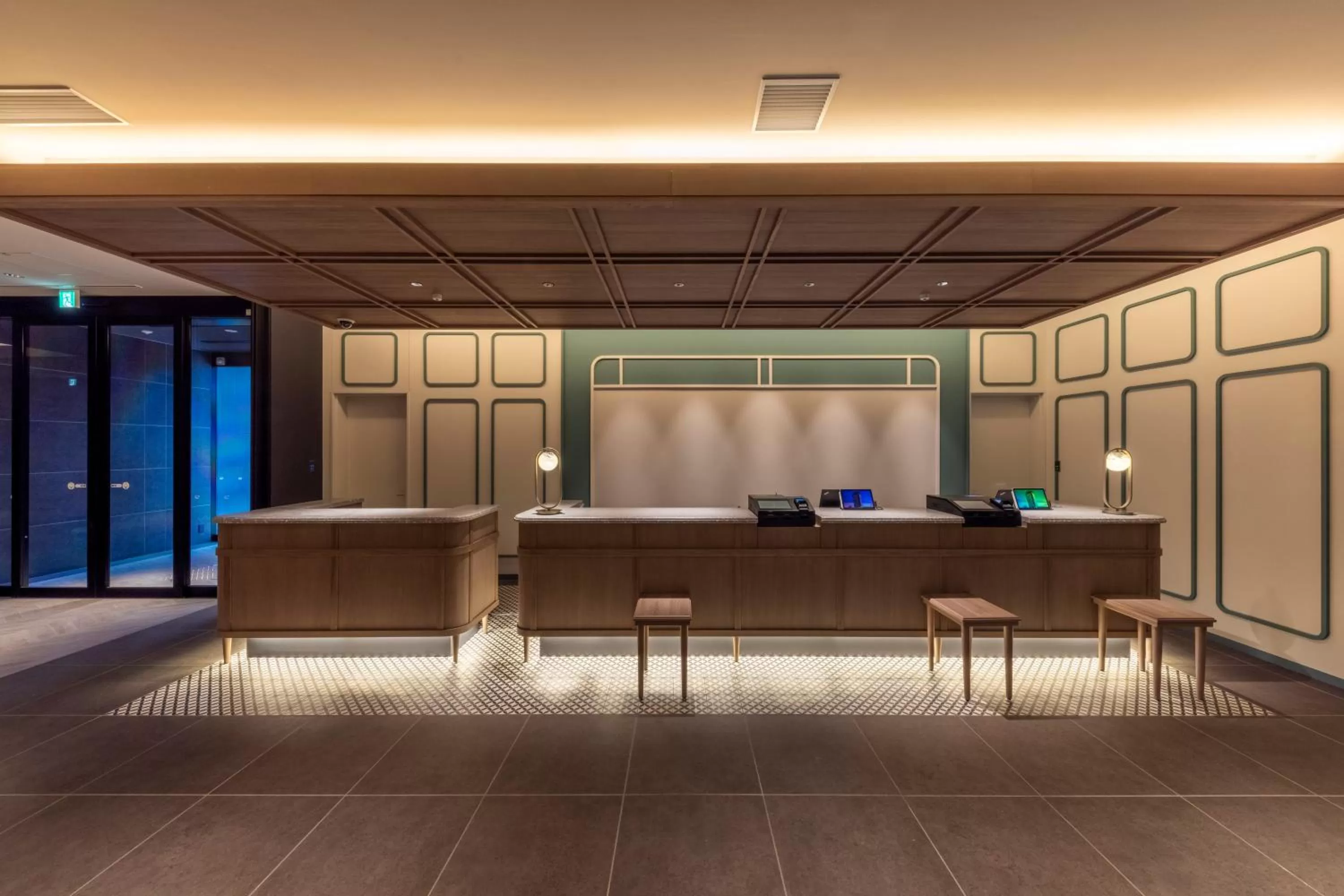 Lobby or reception in Tokyu Stay Hakodate Asaichi Akarinoyu