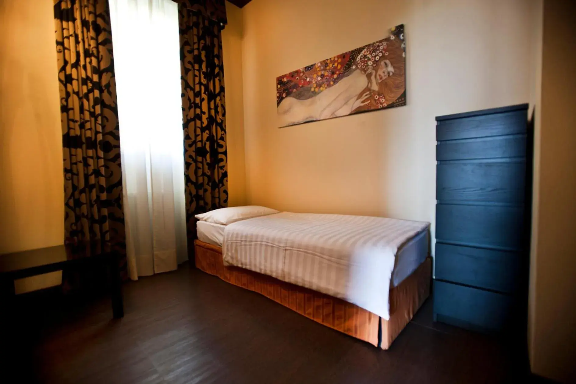 Bed in Hotel Villa Smeralda