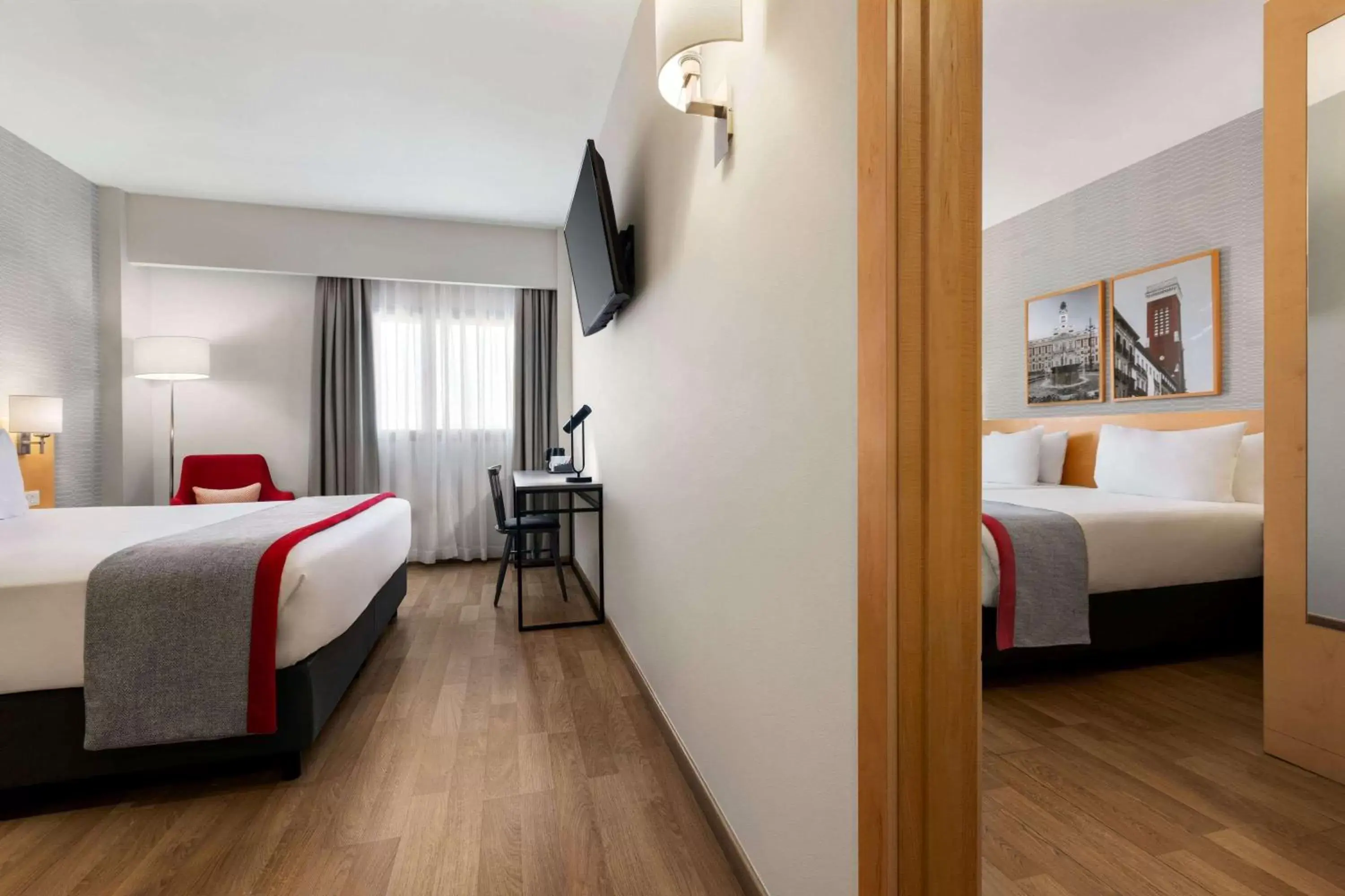 Photo of the whole room, Bed in Ramada by Wyndham Madrid Getafe