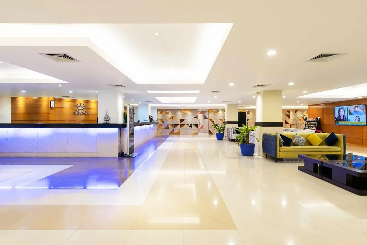 Lobby or reception in Dhaka Regency Hotel & Resort