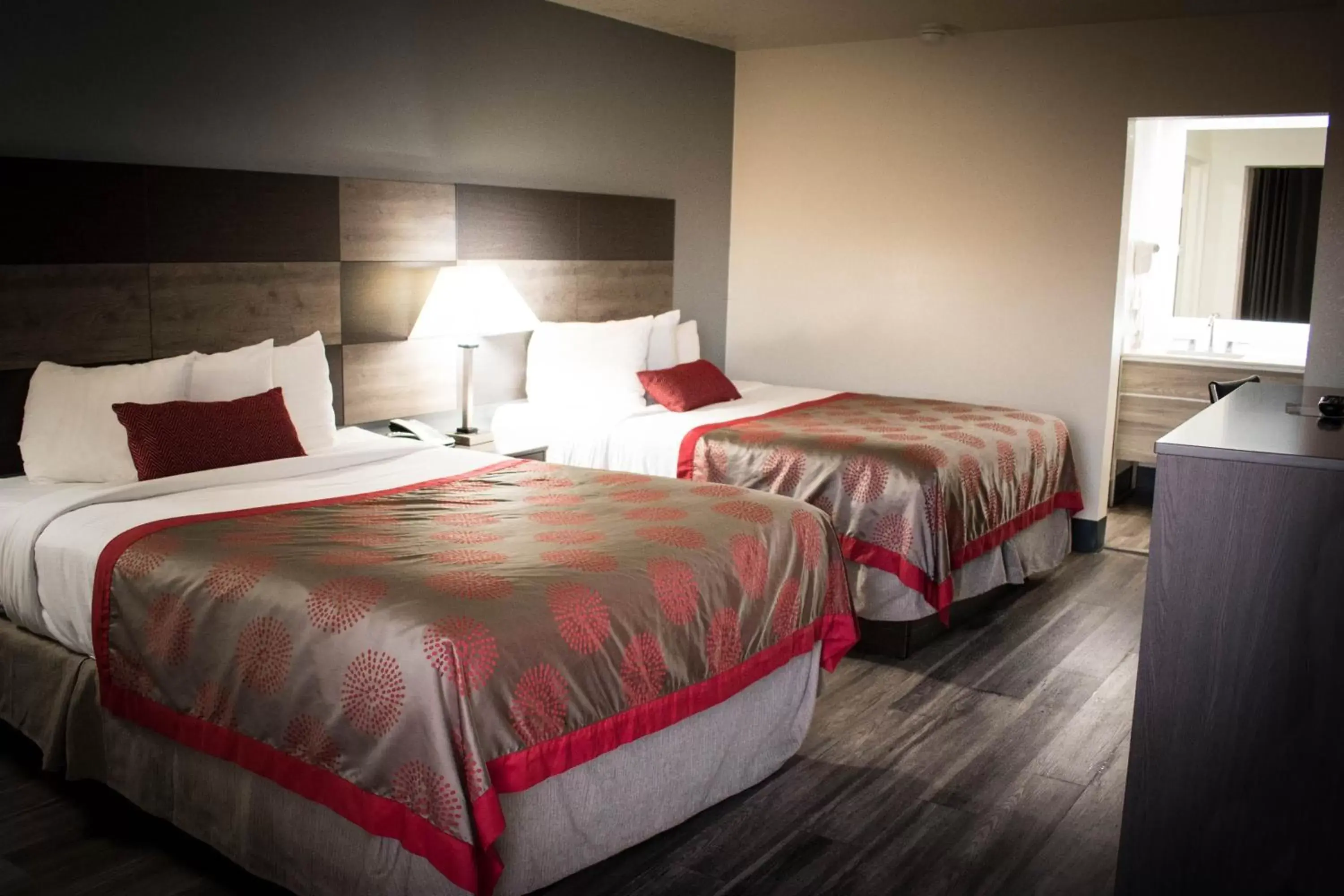 Bedroom, Bed in Ramada by Wyndham North Platte Bedroom, Bed in Ramada by Wyndham North Platte