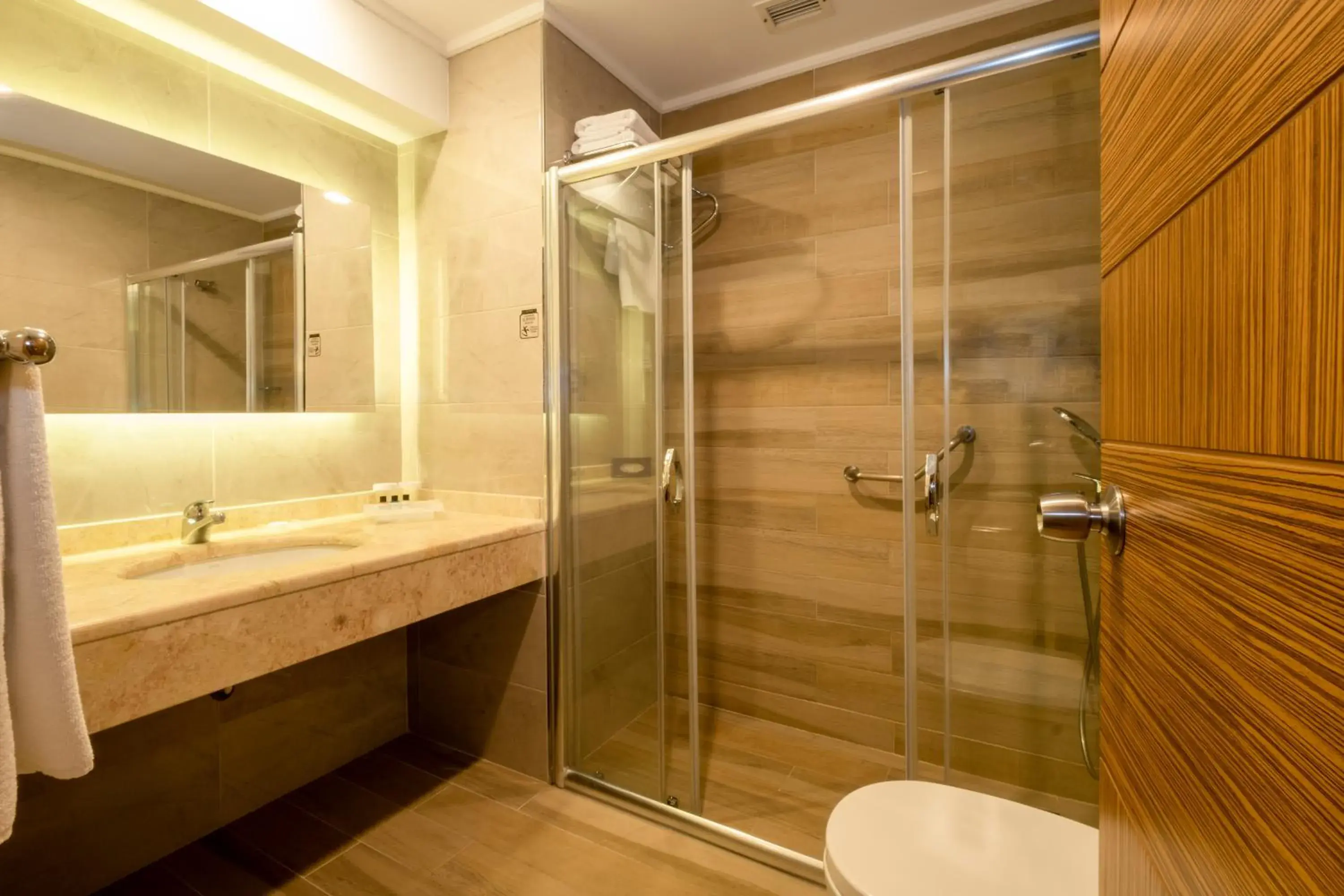 Shower, Bathroom in Euro Park Hotel Bursa