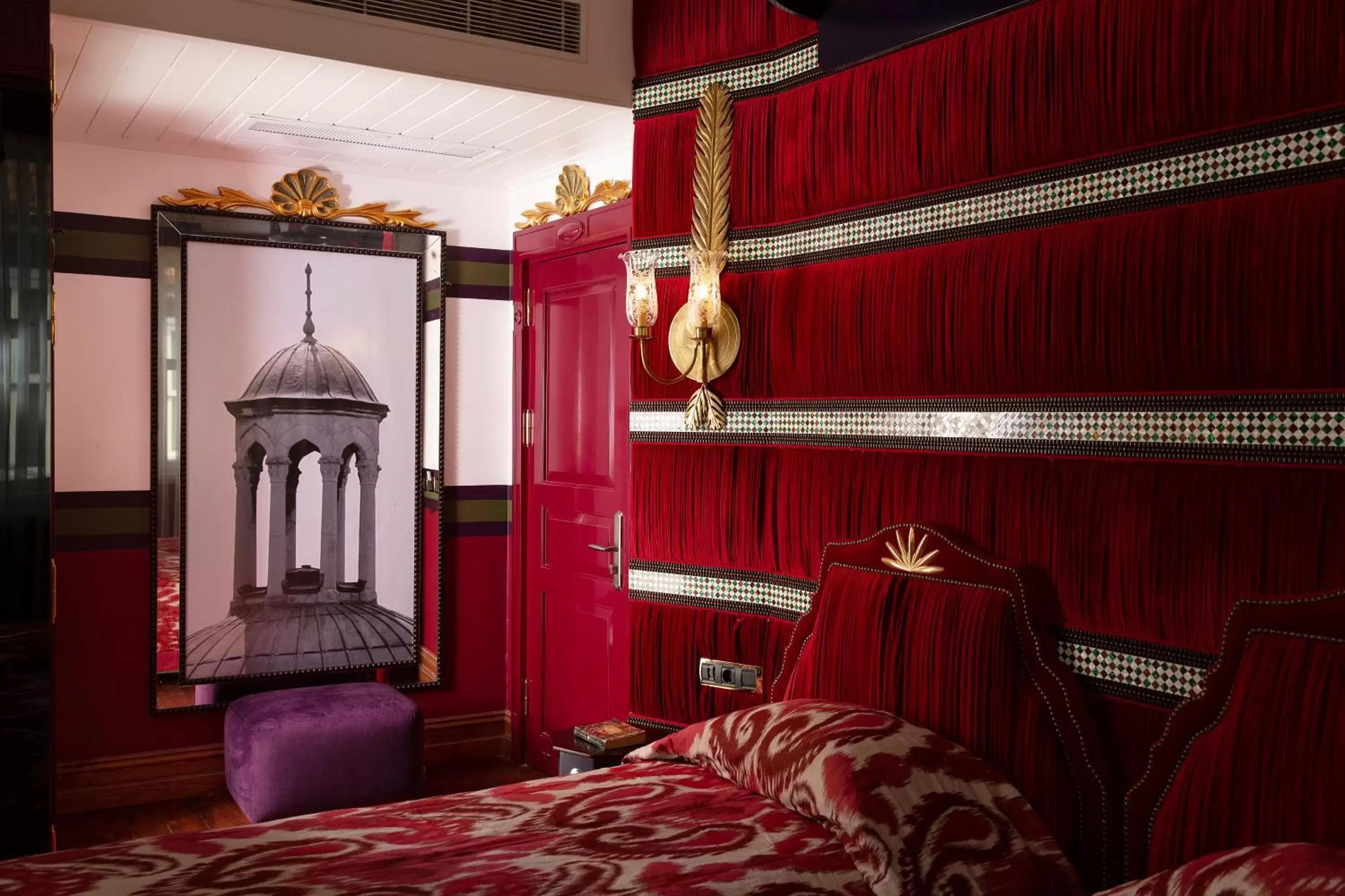 Decorative detail, Bed in Premist Hotels Sultanahmet