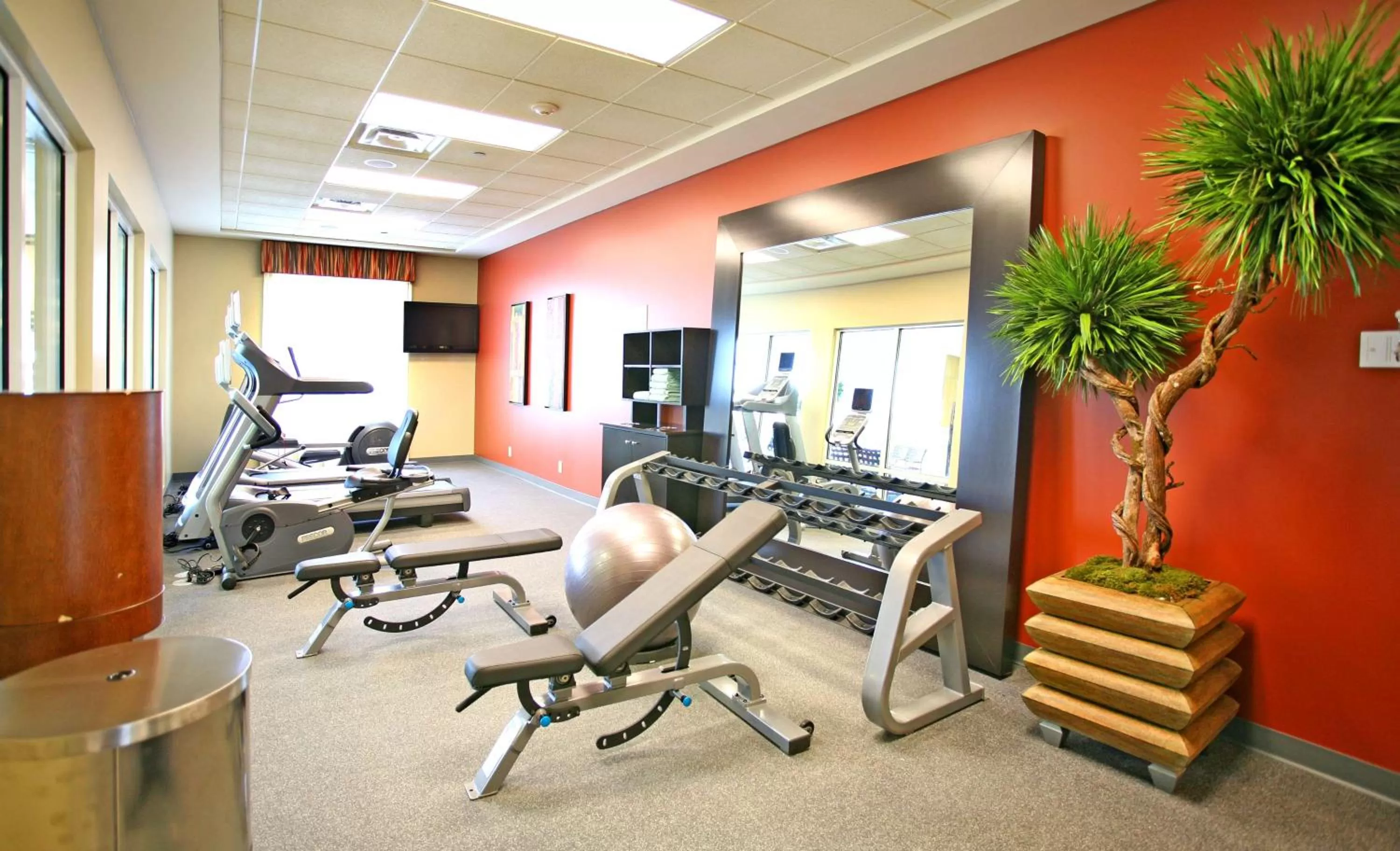 Fitness centre/facilities in Hilton Garden Inn Cincinnati Blue Ash