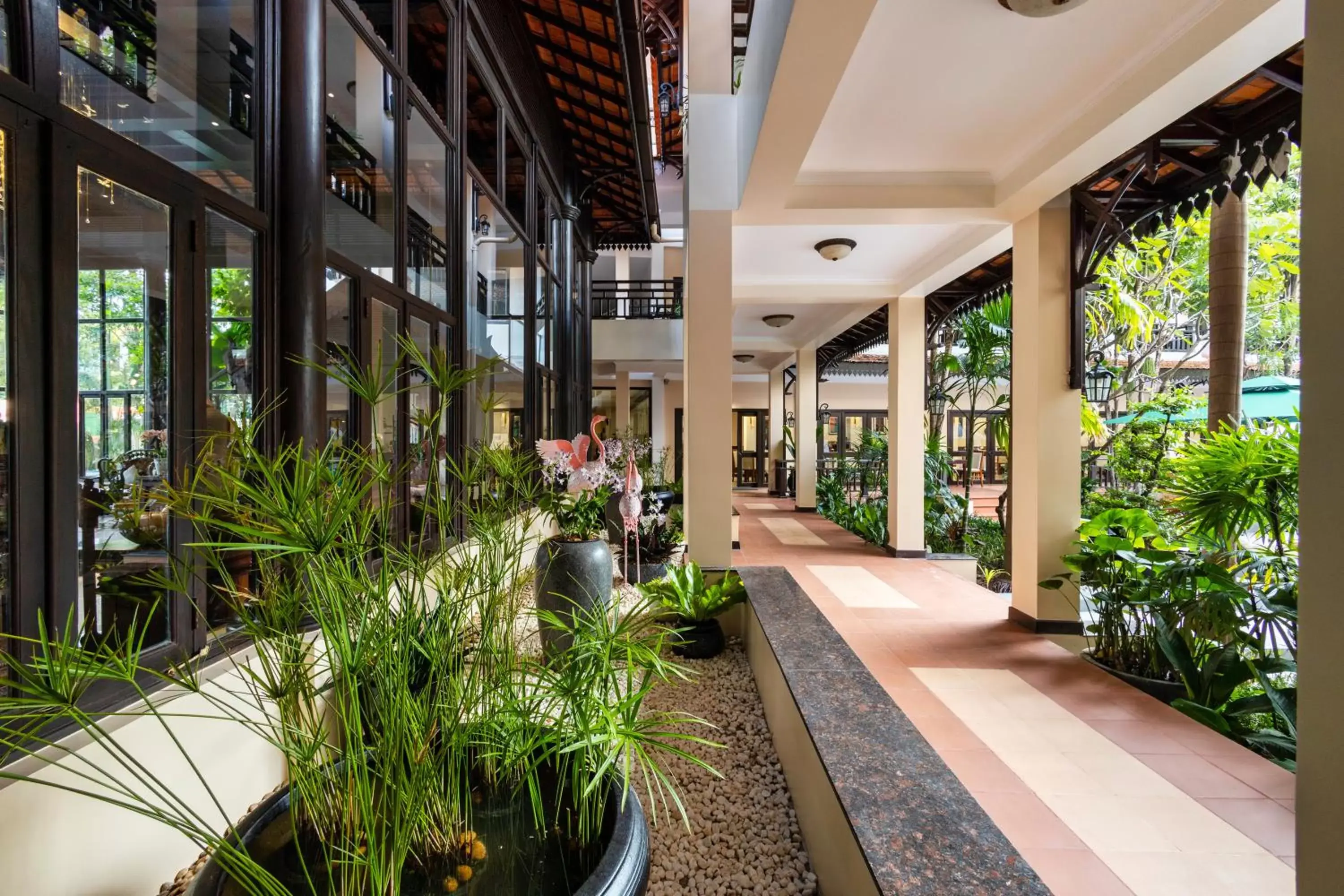 Garden in Saem Siemreap Hotel