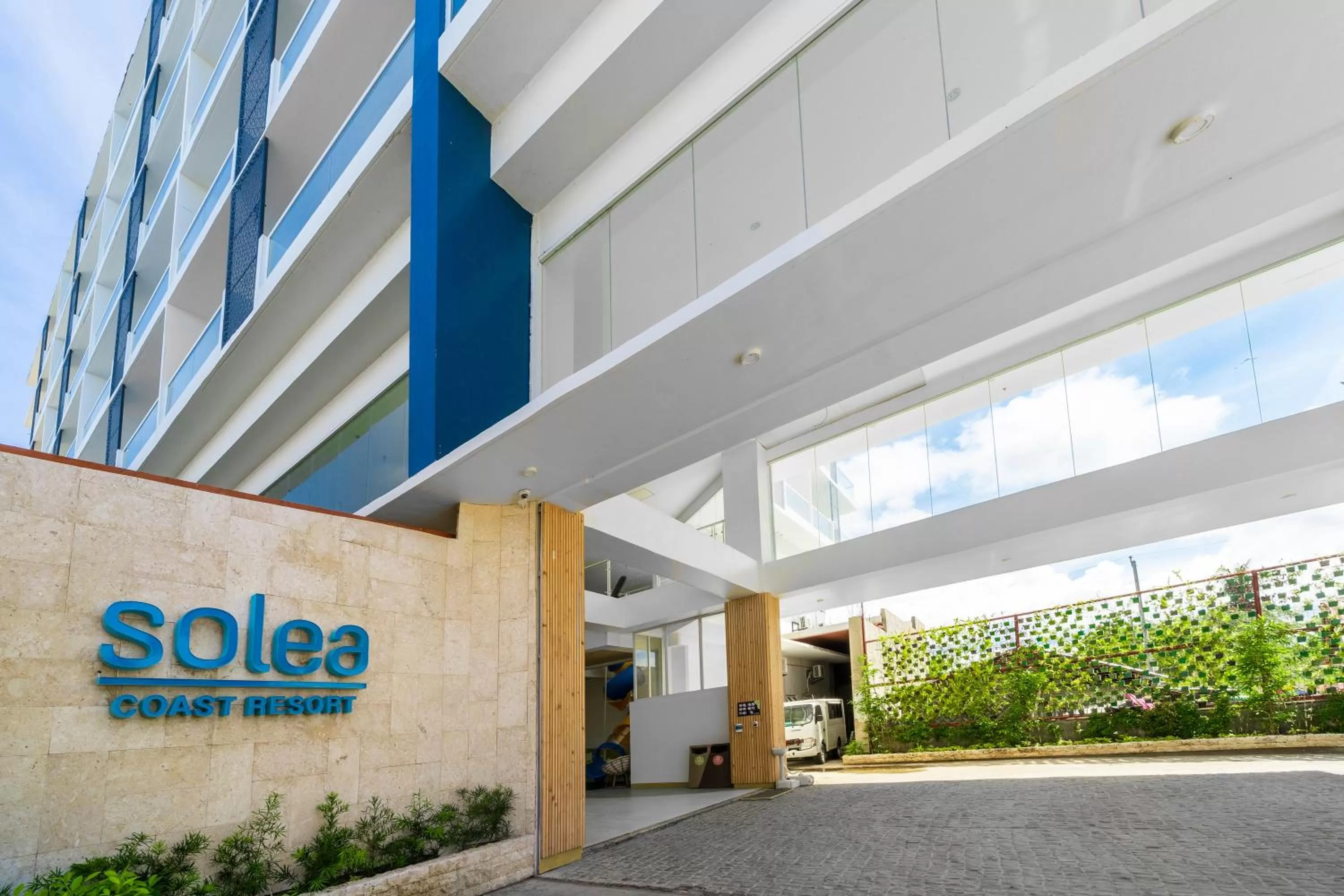 Facade/entrance in Solea Coast Resort Panglao